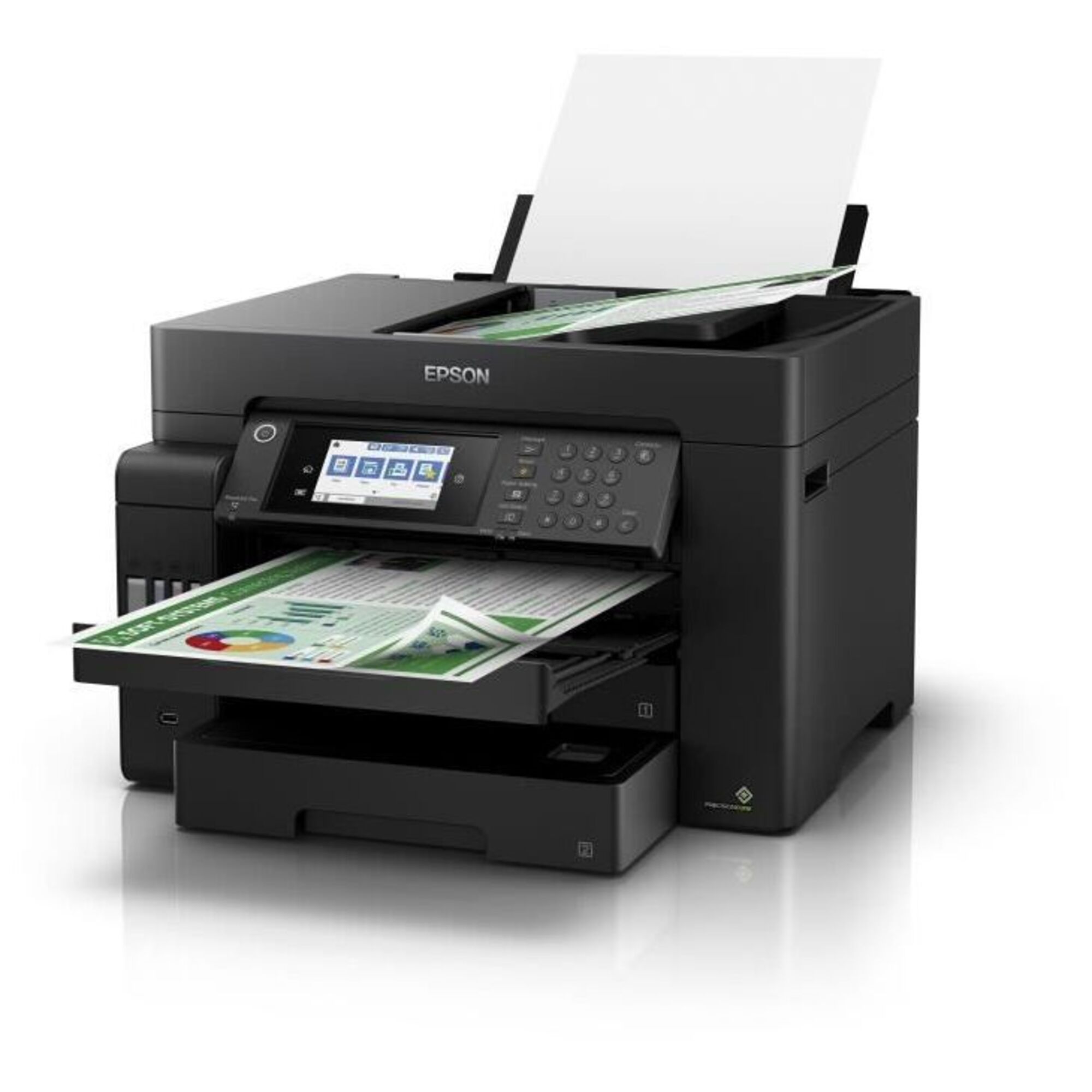 Imprimante Multifonction 4-en-1 - EPSON - Ecotank ET-16600 - Jet d'encre - A3/A4 - Couleur - Wi-Fi - C11CH72401 - Neuf