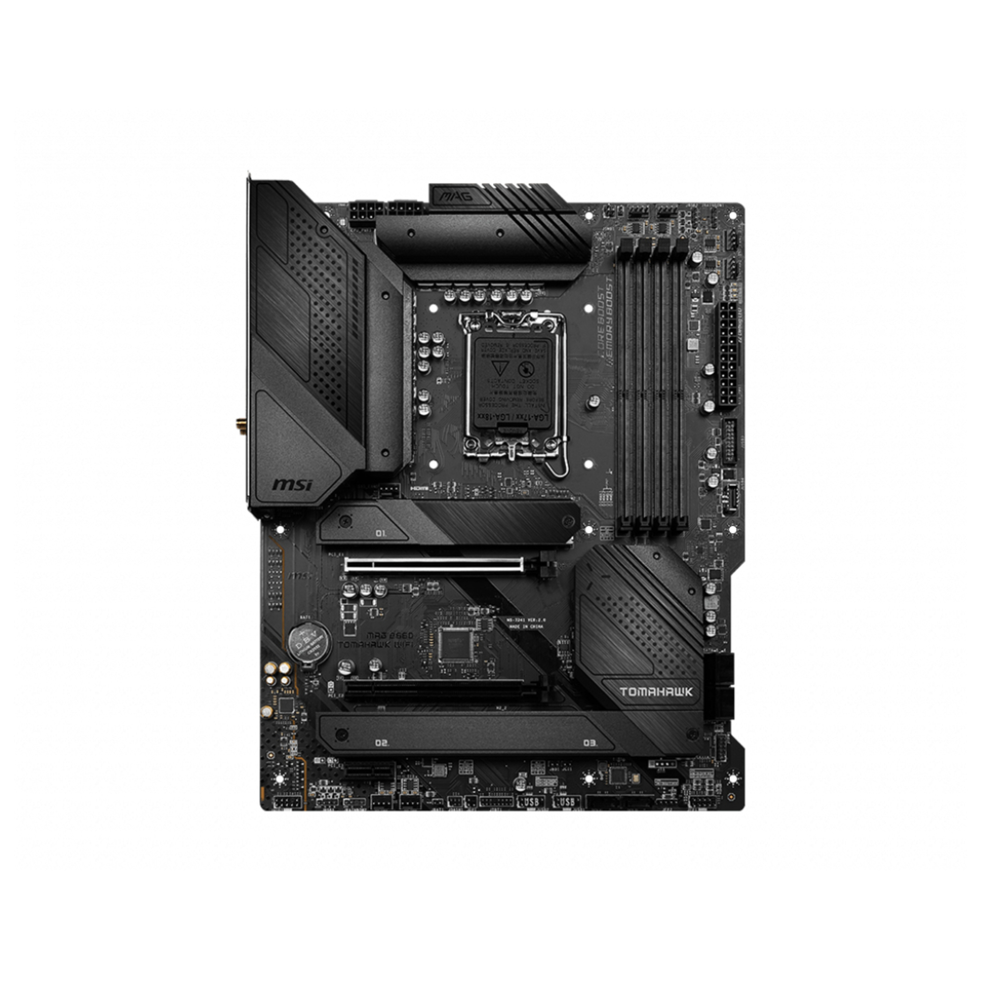 MSI MAG B660 TOMAHAWK WIFI carte mère Intel B660 LGA 1700 ATX - Neuf