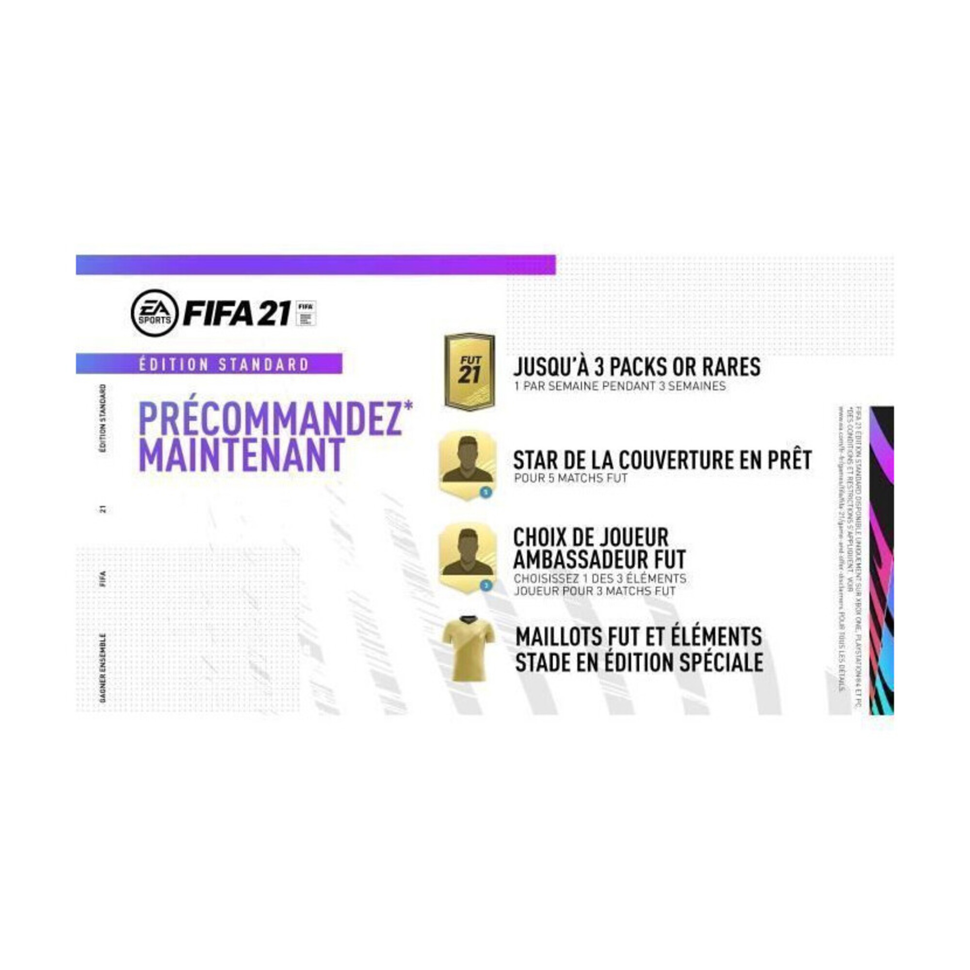 Xbox One - FIFA 21 - FR (CN) - Neuf