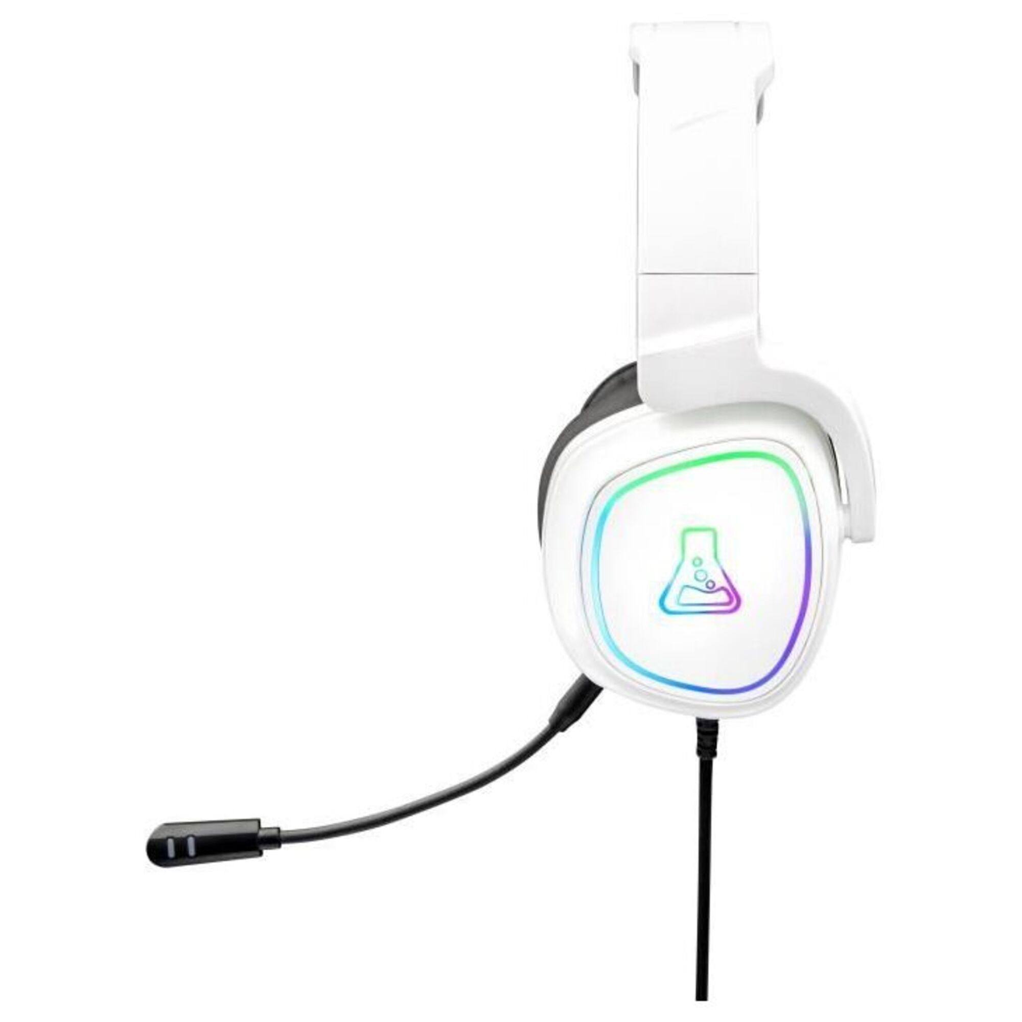 Casque Gaming RGB THE G-LAB - Compatible PC, PS4, XboxOne - Blanc - Neuf