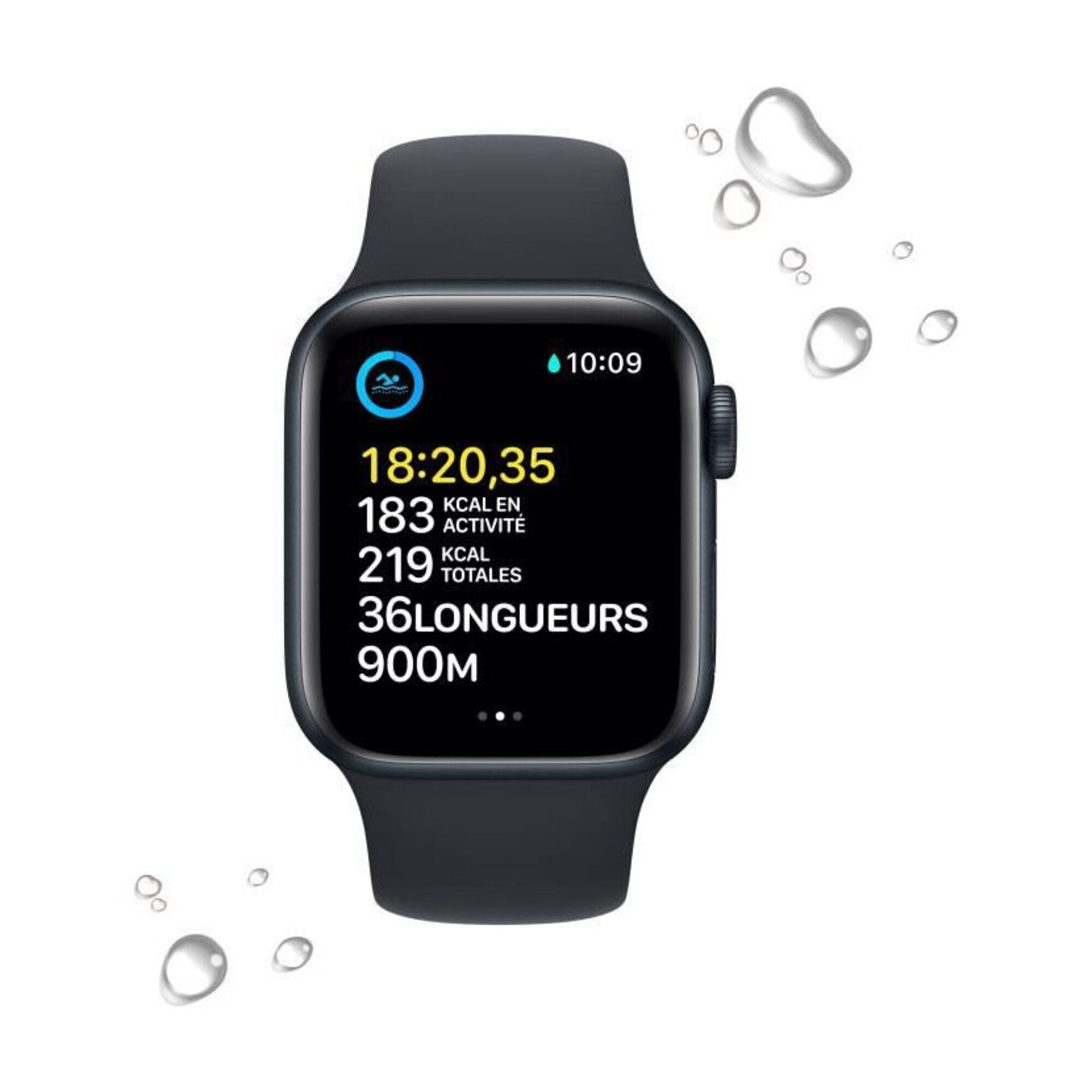 Watch SE 2022 40 mm GPS + Cellular Boîtier Aluminium - vue 2