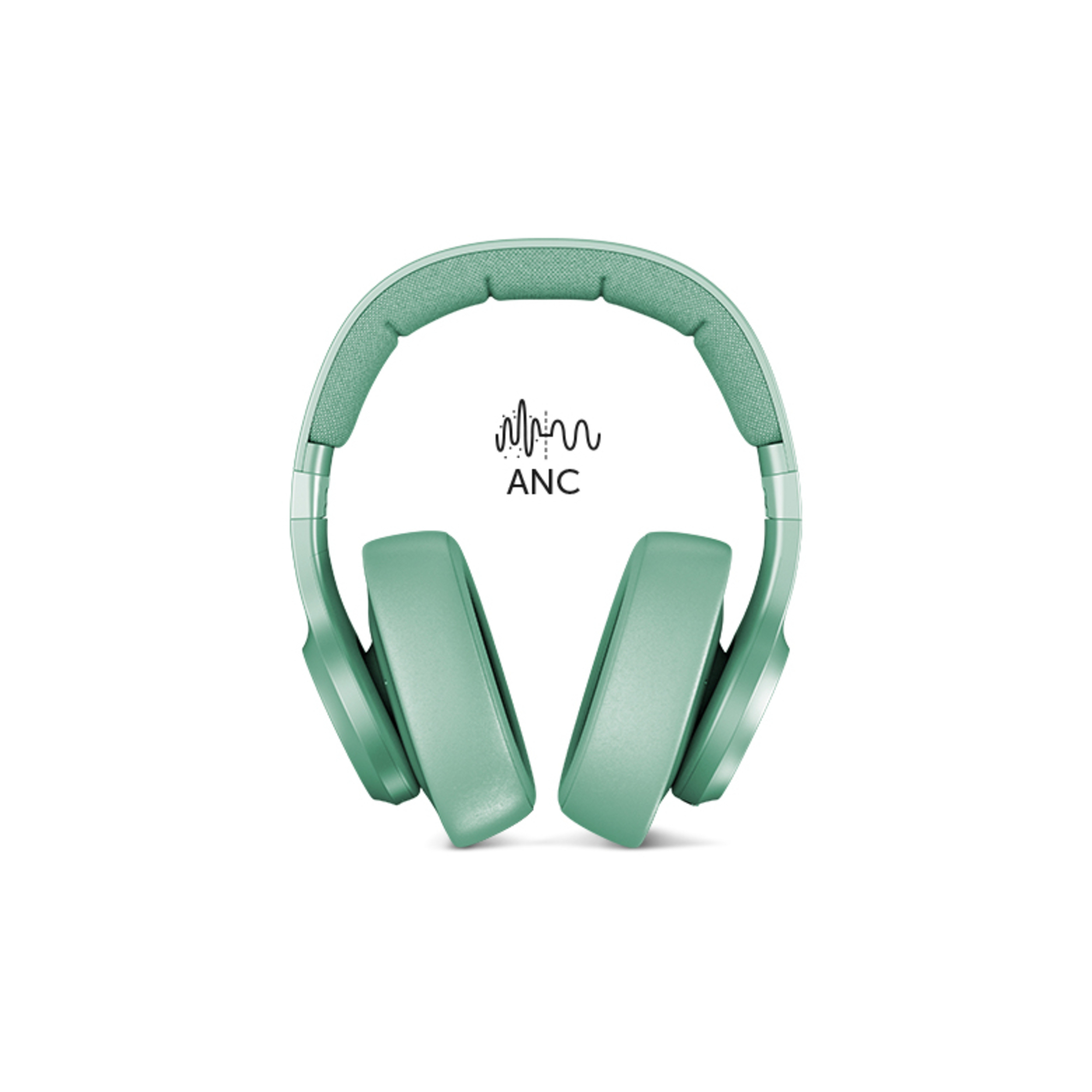 Fresh 'n Rebel Clam ANC Casque Avec fil &sans fil Arceau Appels/Musique Micro-USB Bluetooth Couleur menthe - Neuf