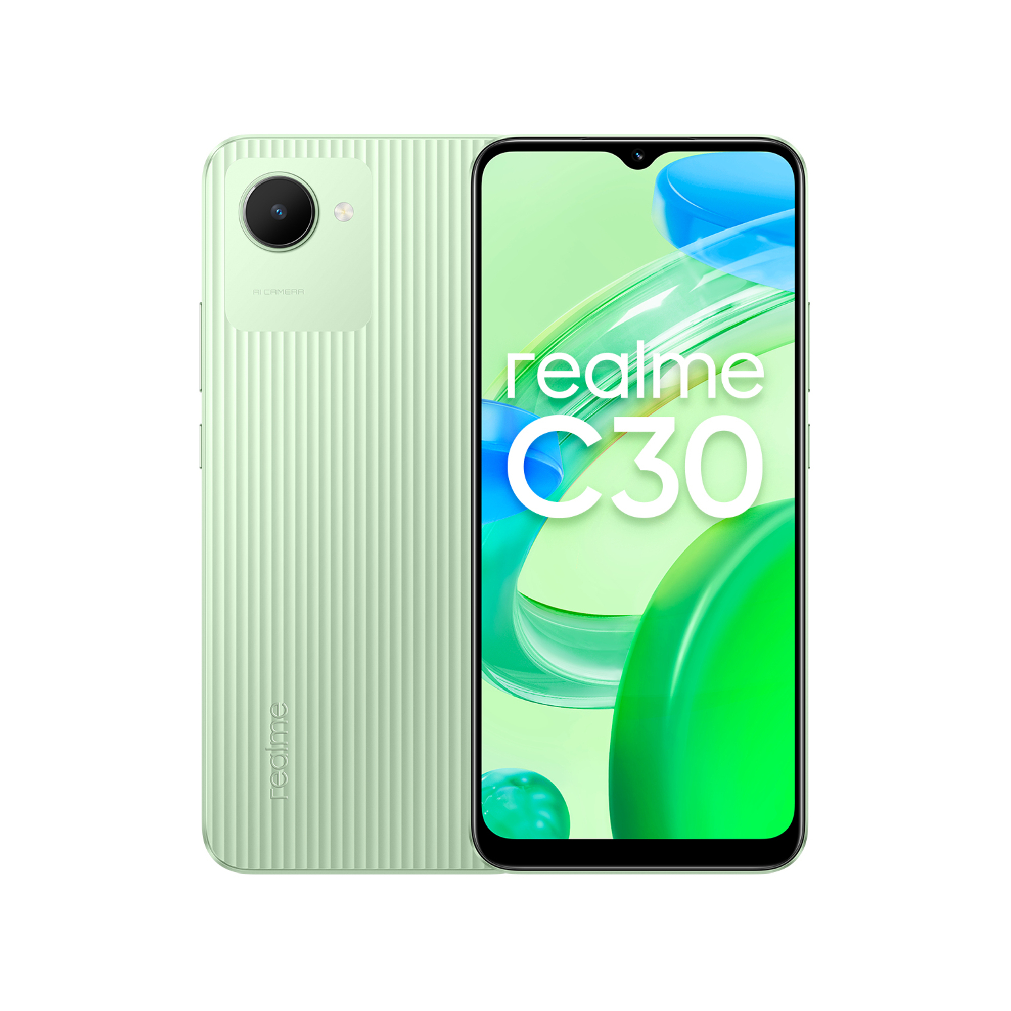 Realme C30 4G 32Go, Vert, débloqué - Neuf