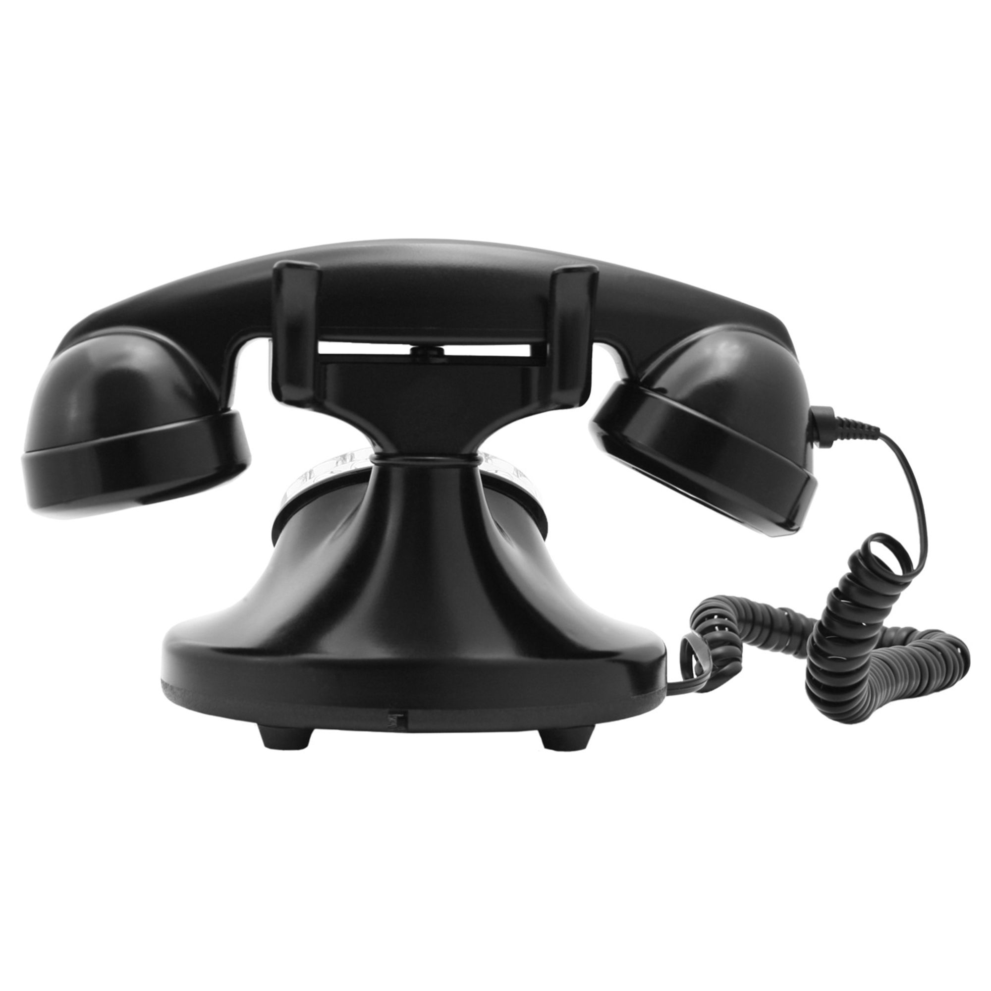 OPIS FunkyFon Cable : Téléphone fixe à cadran rotatif au style des 1920 - Neuf