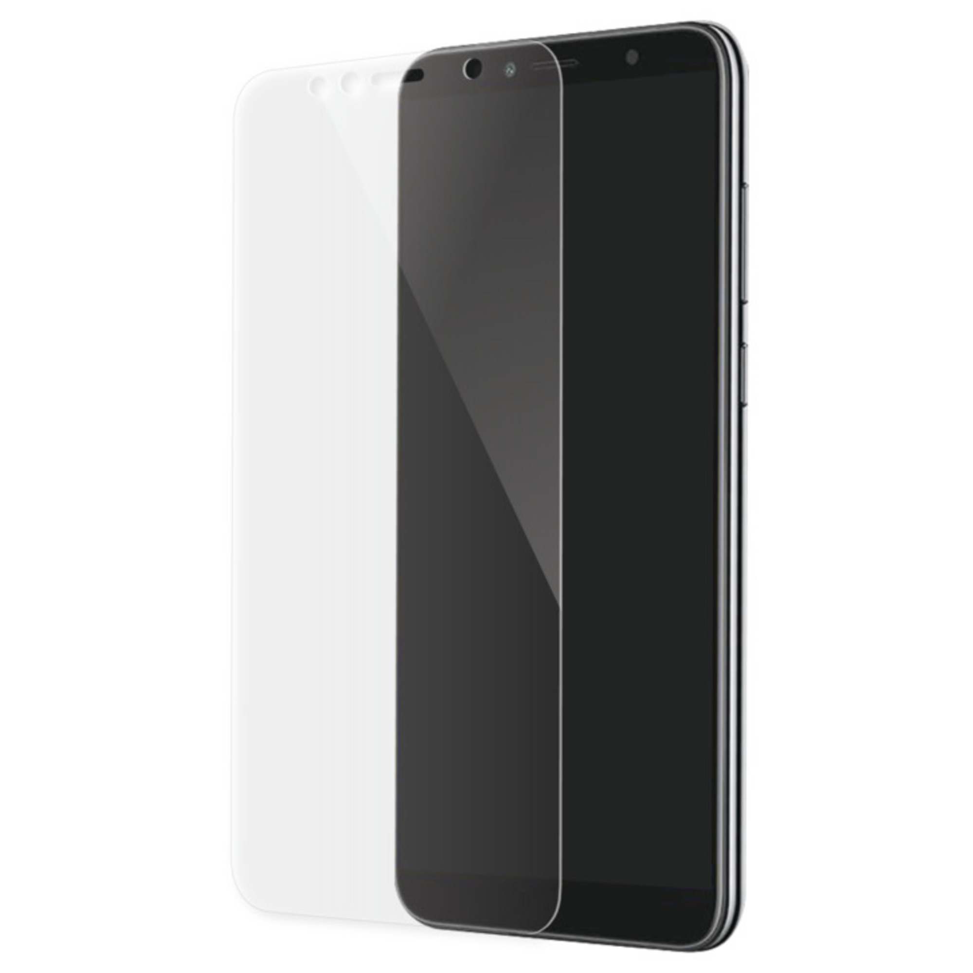 Protection d'écran en verre trempé (100% de surface couverte) pour Huawei Honor 7A/ Y6 (2018), Transparent - Neuf