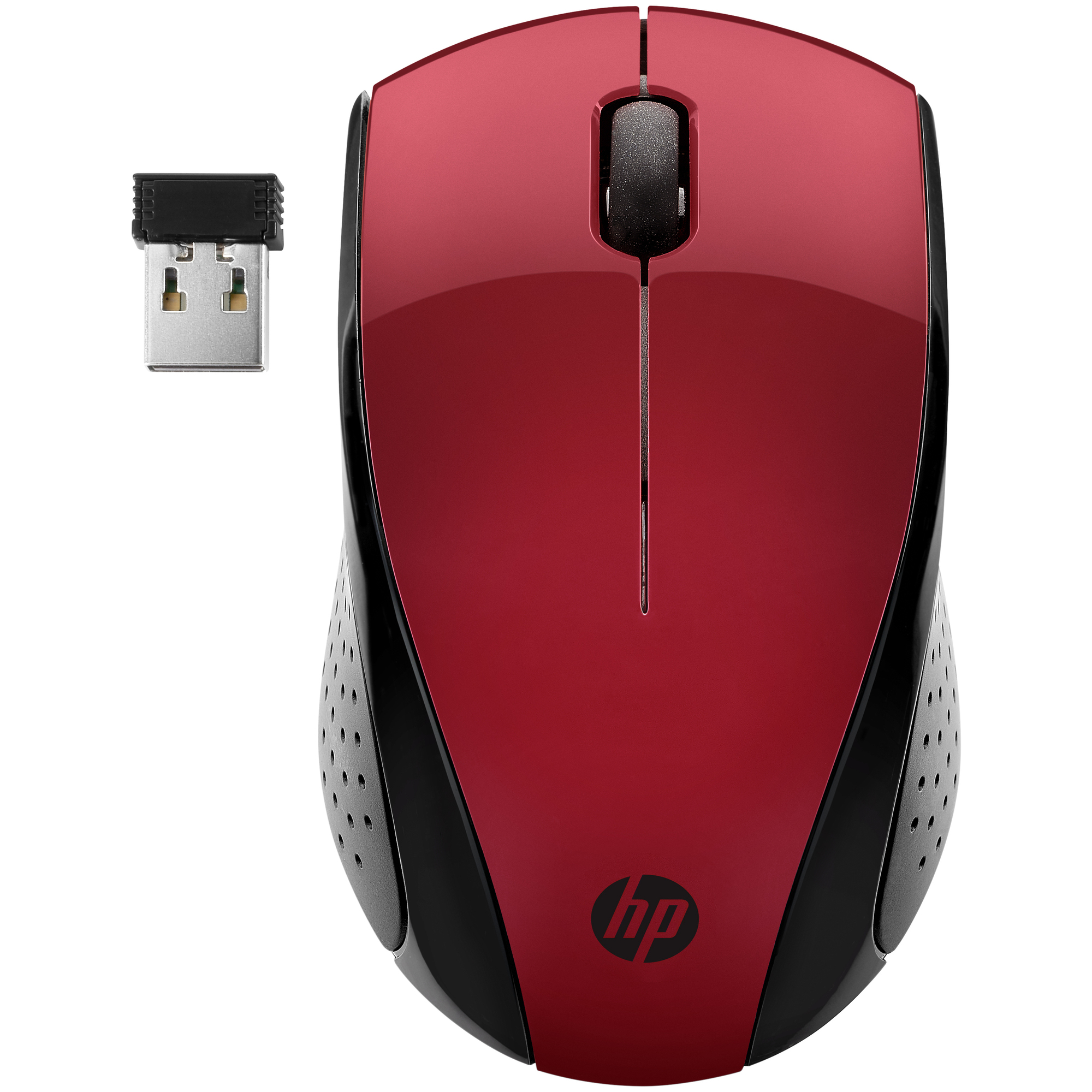 HP Souris sans fil 220 (Rouge coucher de soleil) - Neuf
