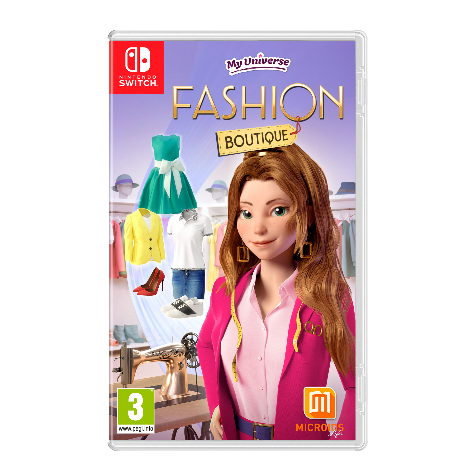 Microids My Universe : Fashion Boutique Standard Allemand Anglais Espagnol Français Italien Nintendo Switch Neuf