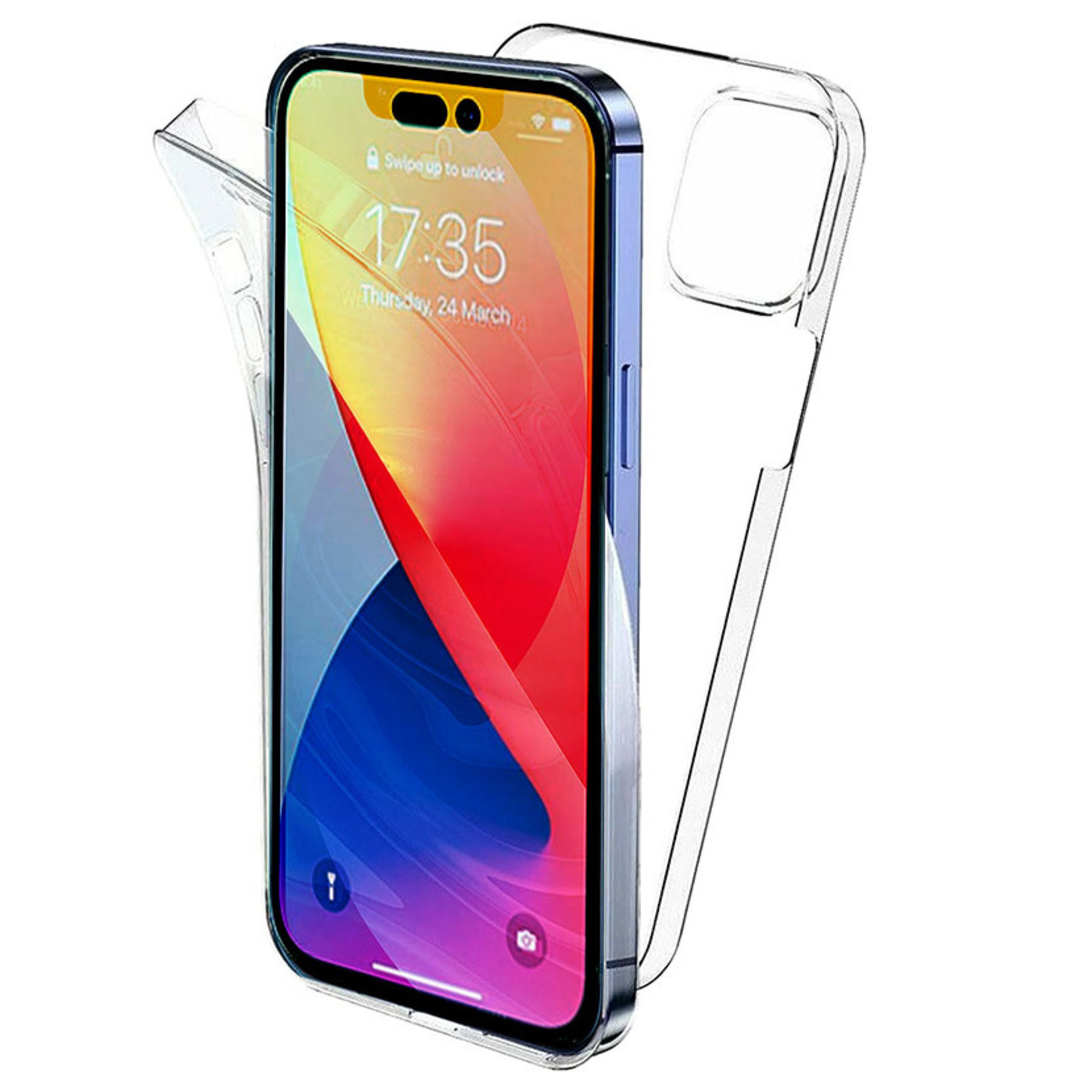 XEPTIO Apple iPhone 14 Plus coque 360 degr&eacute;s int&eacute;grale - Neuf