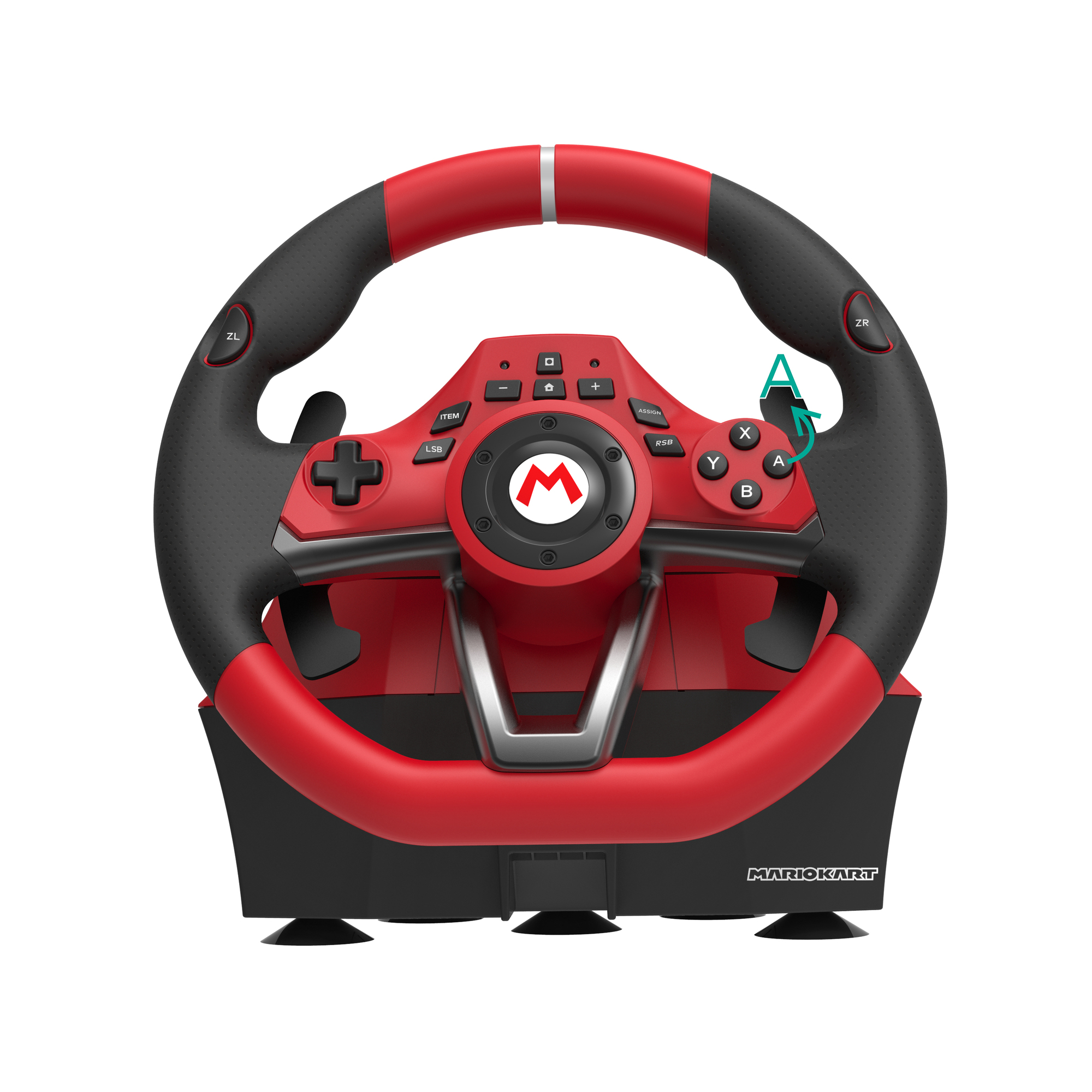 Volant Mario Kart Racing Wheel Pro Deluxe Pour Nintendo Switch Hori Le Volant - vue 4