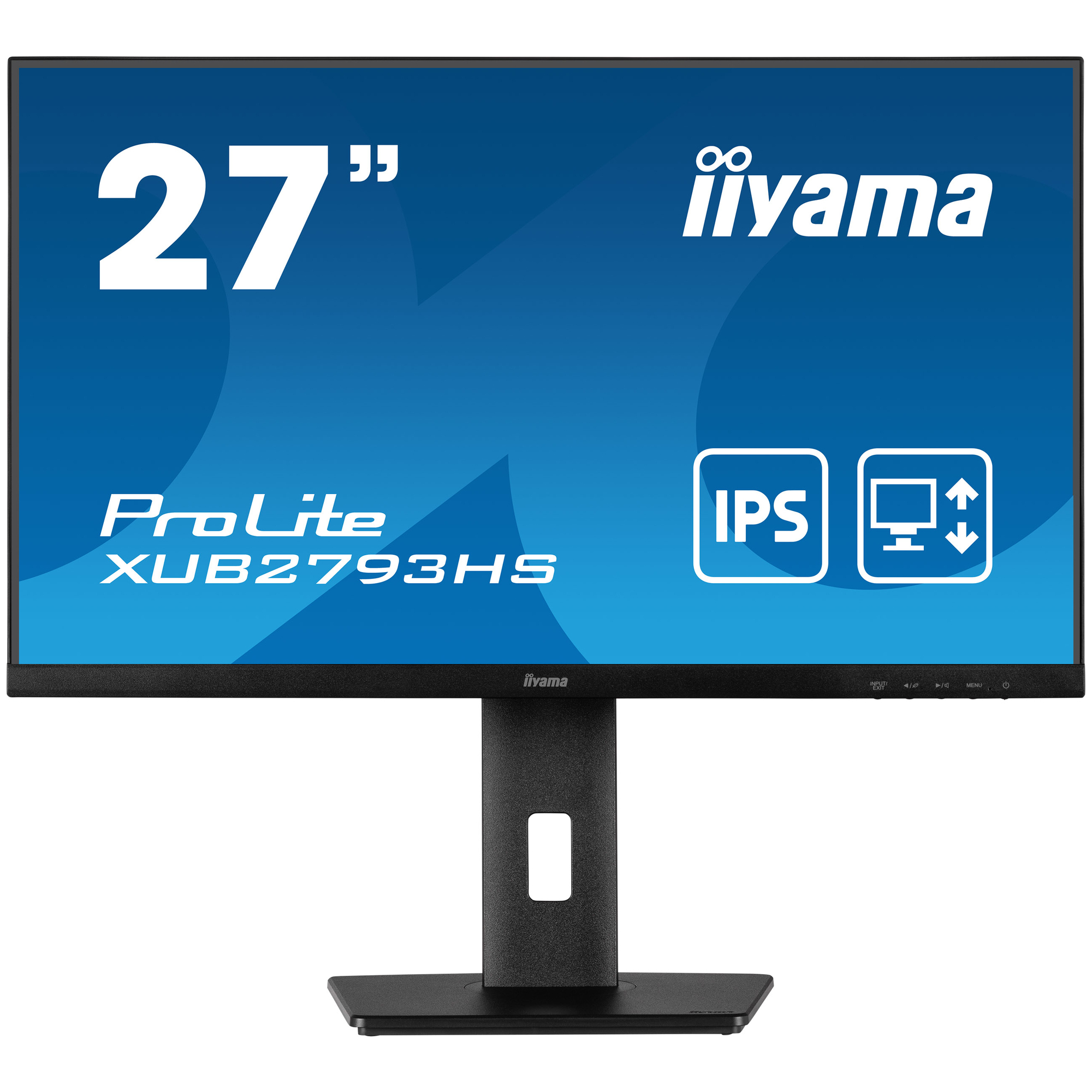 iiyama ProLite XUB2793HS-B7 écran plat de PC 68,6 cm (27 ) 1920 x 1080 pixels Full HD LED Noir - Neuf