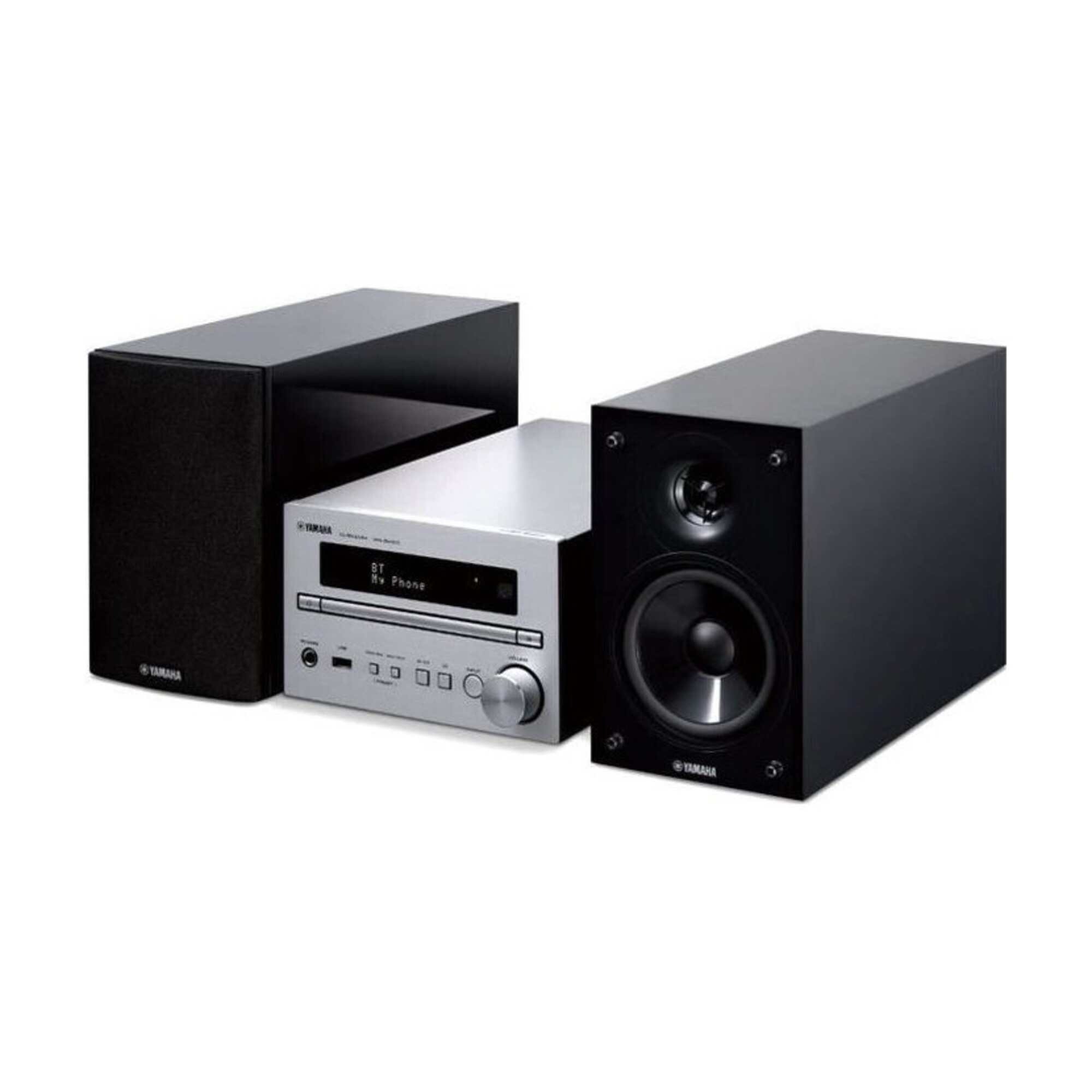 YAMAHA MCR-B370D Silver - Mini-chaîne 40 Watts - Lecteur CD/MP3 - Bluetooth 4.2- Tuner FM/DAB+ - Port USB - Entrée AUX - Neuf