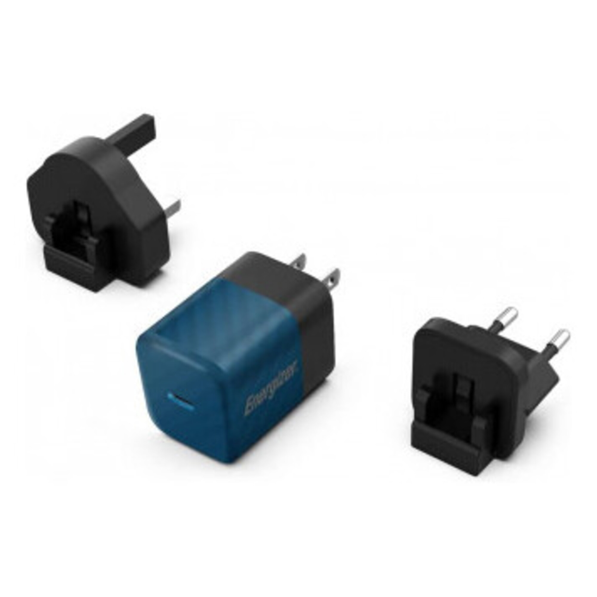 Chargeur Power Delivery - 20W - EU/UK/US - Bleu - Neuf