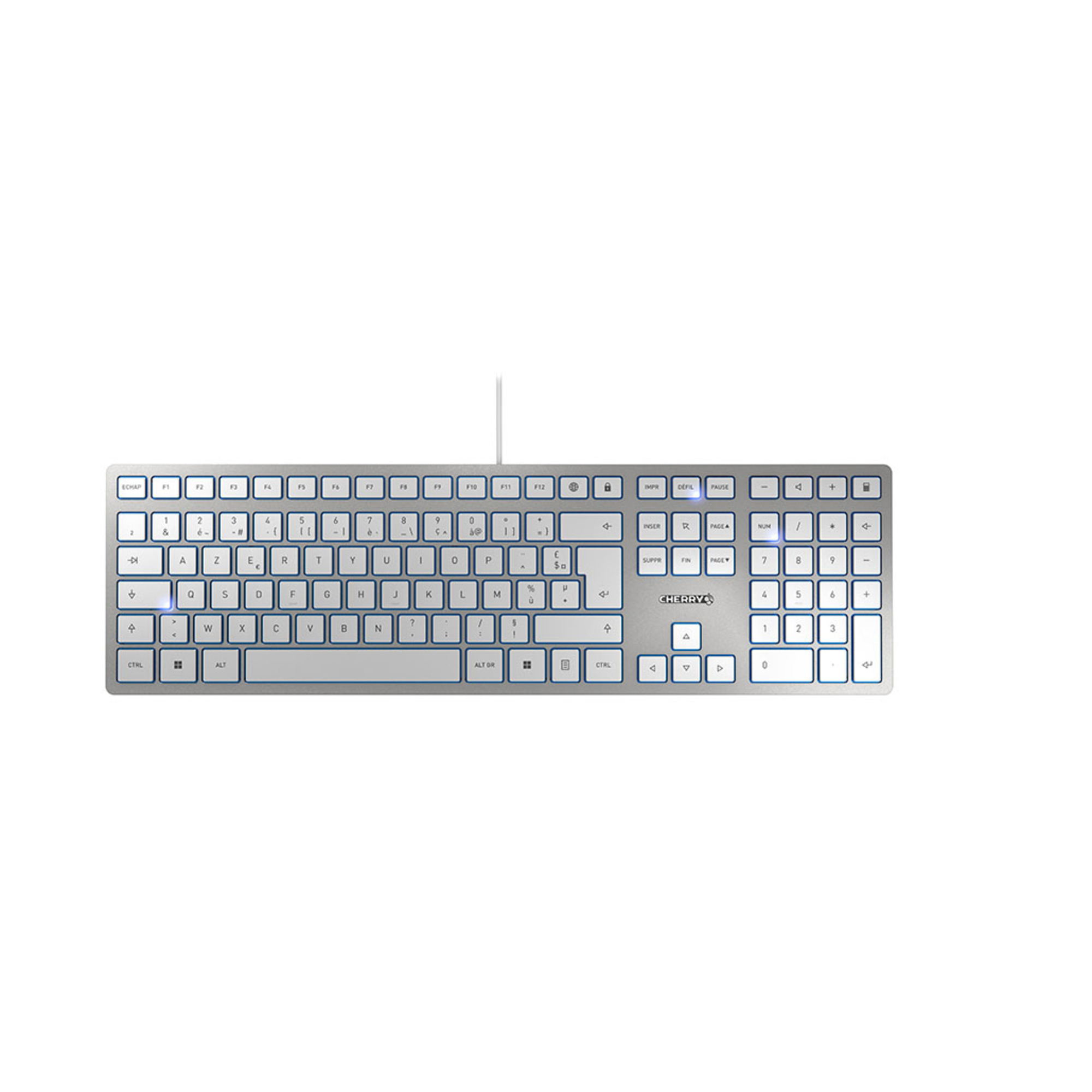 CHERRY KC 6000 SLIM Clavier filaire USB AZERTY FR Neuf