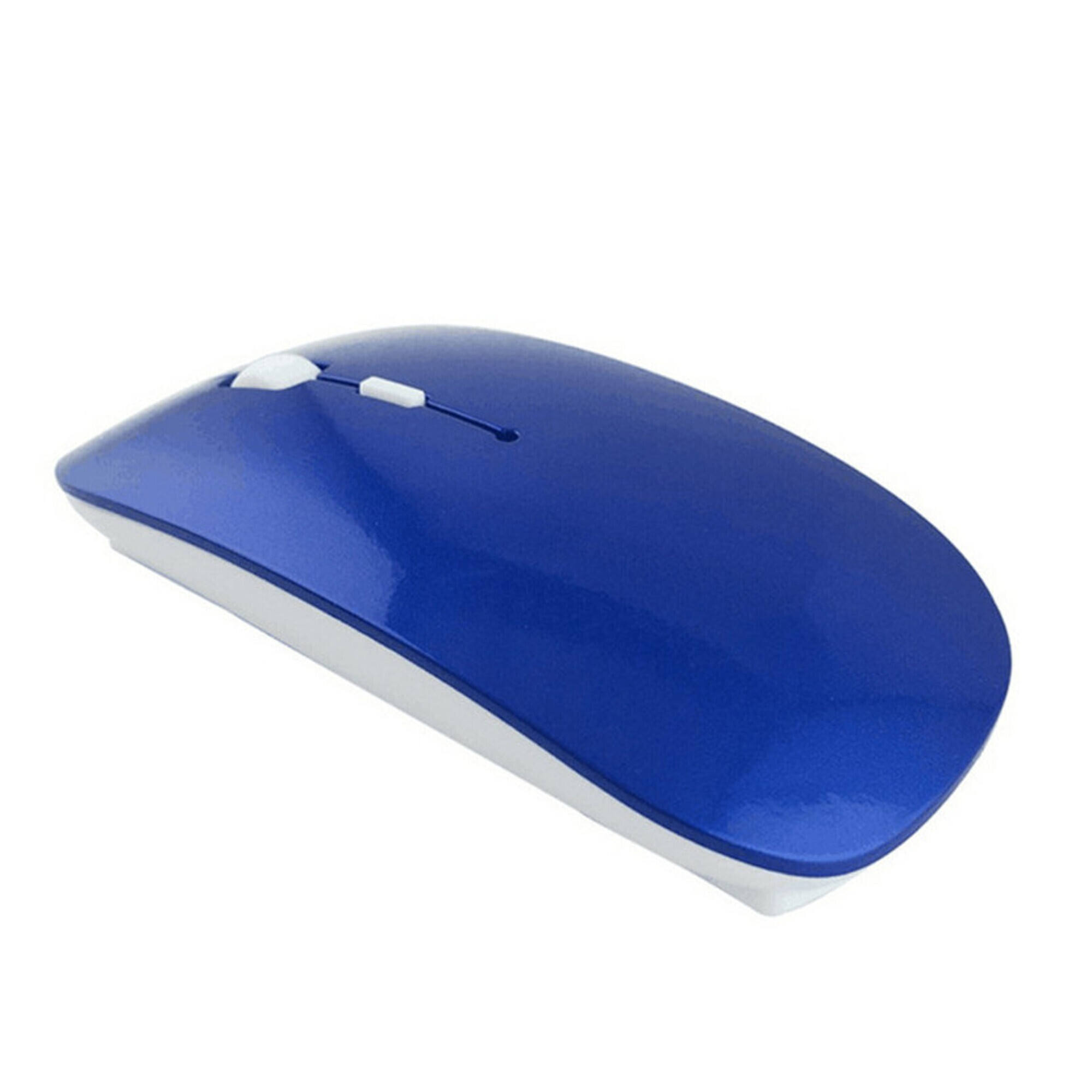 Souris Ultra Plate pour MACBOOK Pro APPLE Sans Fil USB Universelle Capteur Optique 3 Boutons Couleurs (BLEU) - Neuf