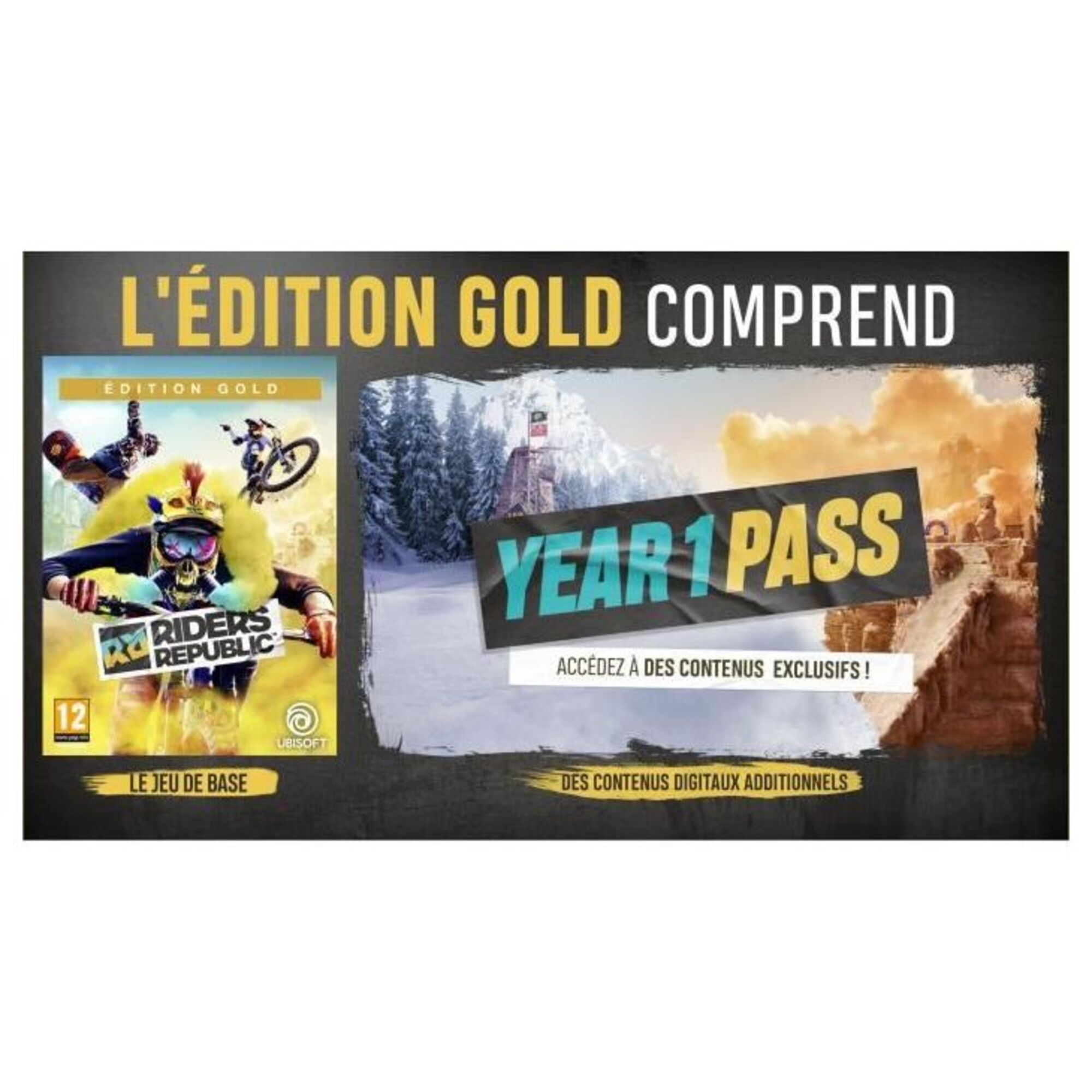 Riders Republic Gold Edition Jeu PS4 - vue 5