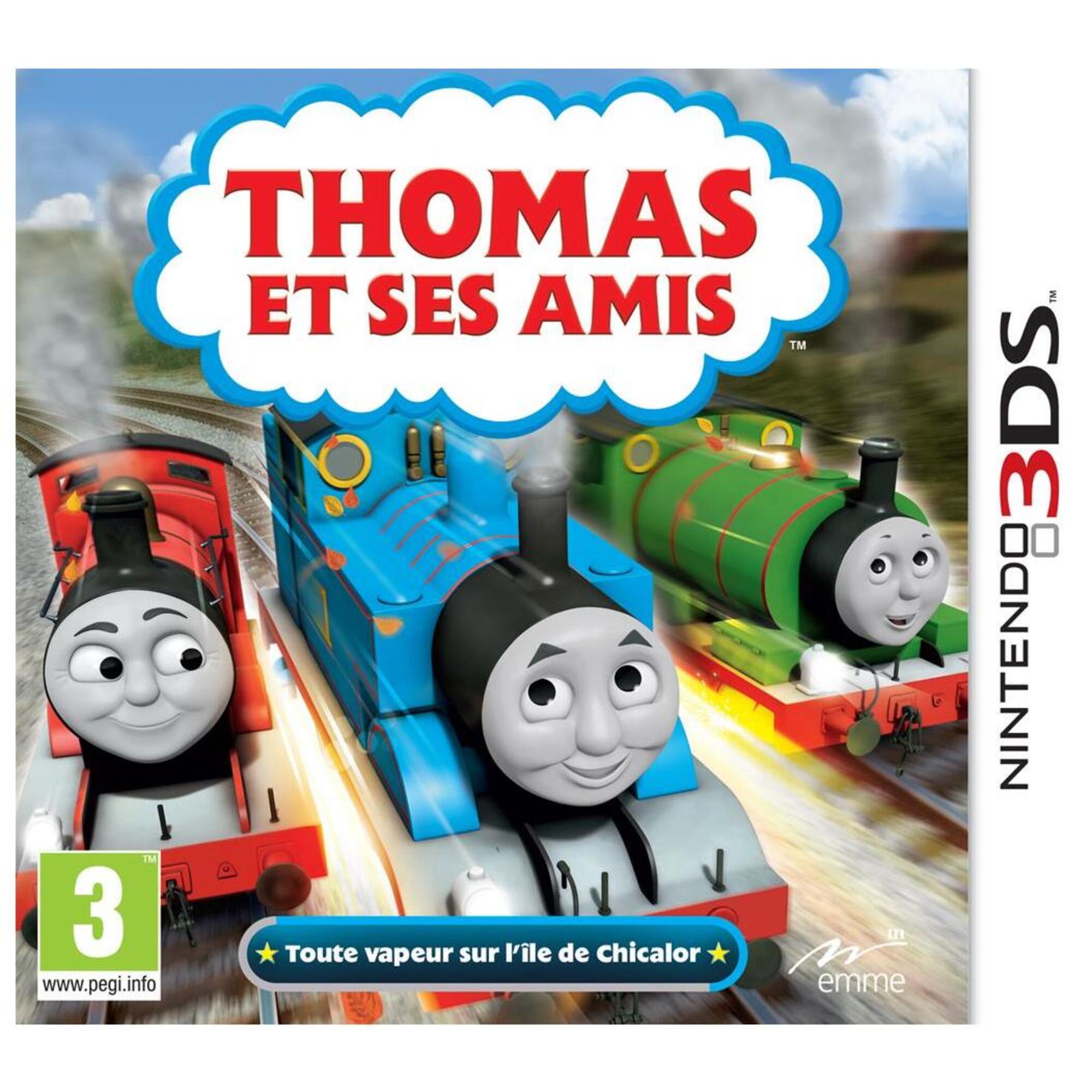 Thomas et ses Amis ? Toute vapeur sur l?île de Chicalor - 3DS - Neuf