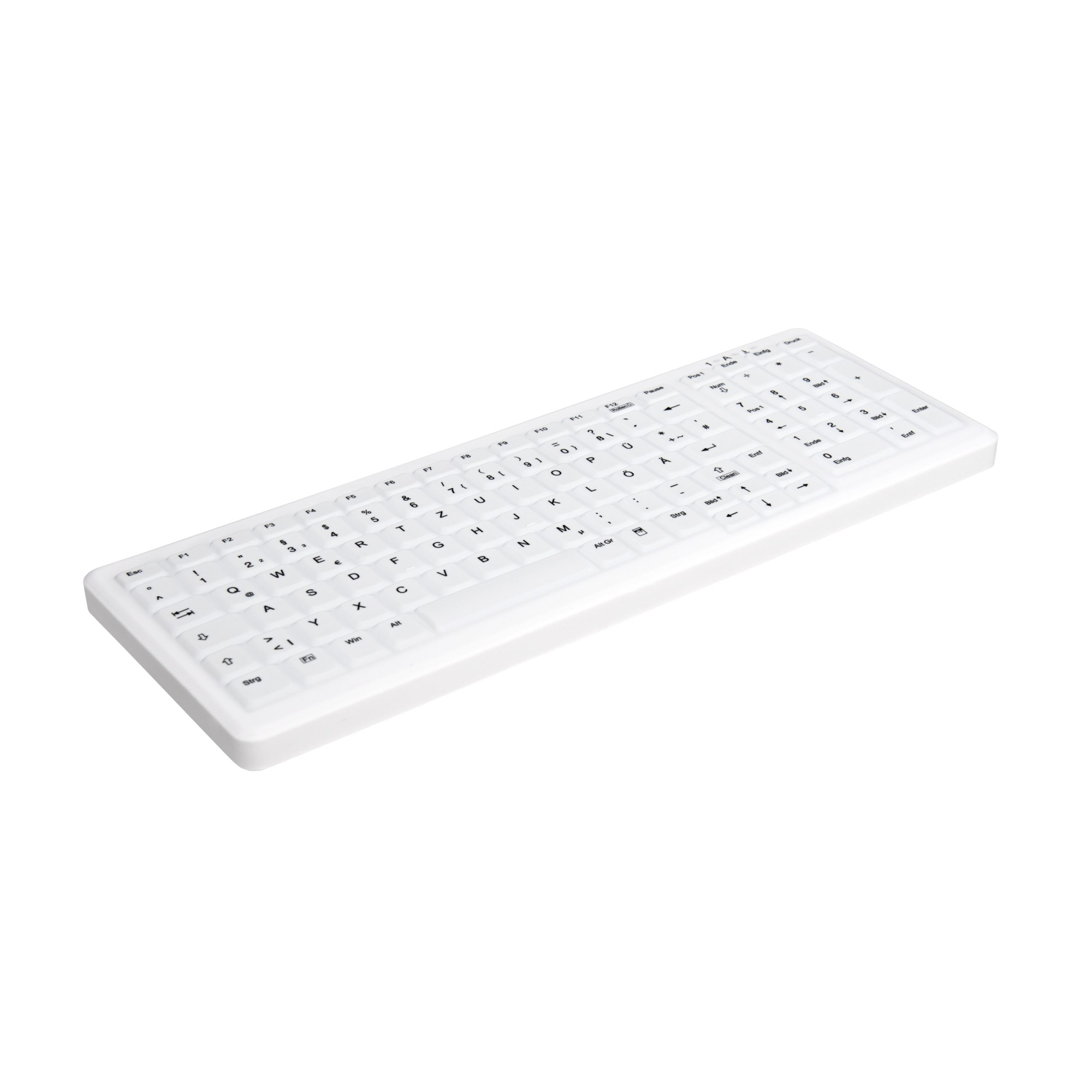 CHERRY AK-C7000 clavier Médical RF sans fil AZERTY Français Blanc - Neuf