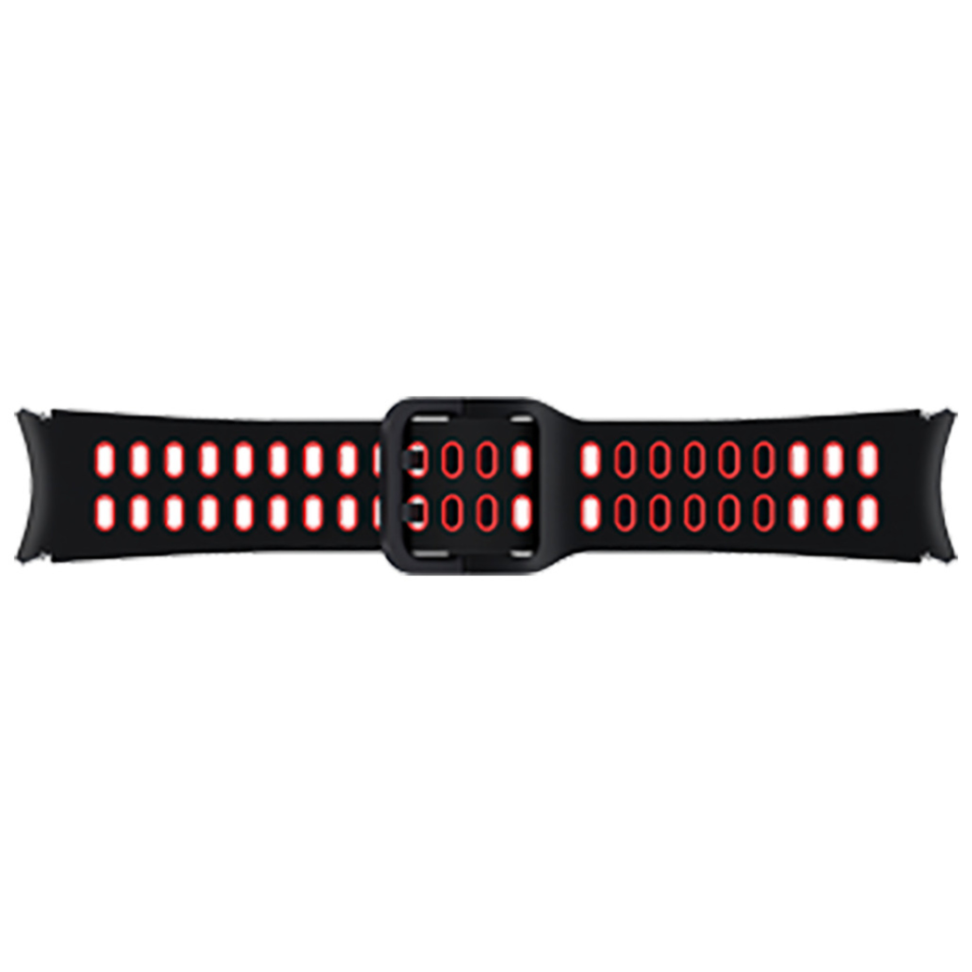 Bracelet Extreme Sport pour G Watch Series 4/4 Classic/5/5 Pro/6/6 Classic 115mm, S/M Noir Samsung - Neuf