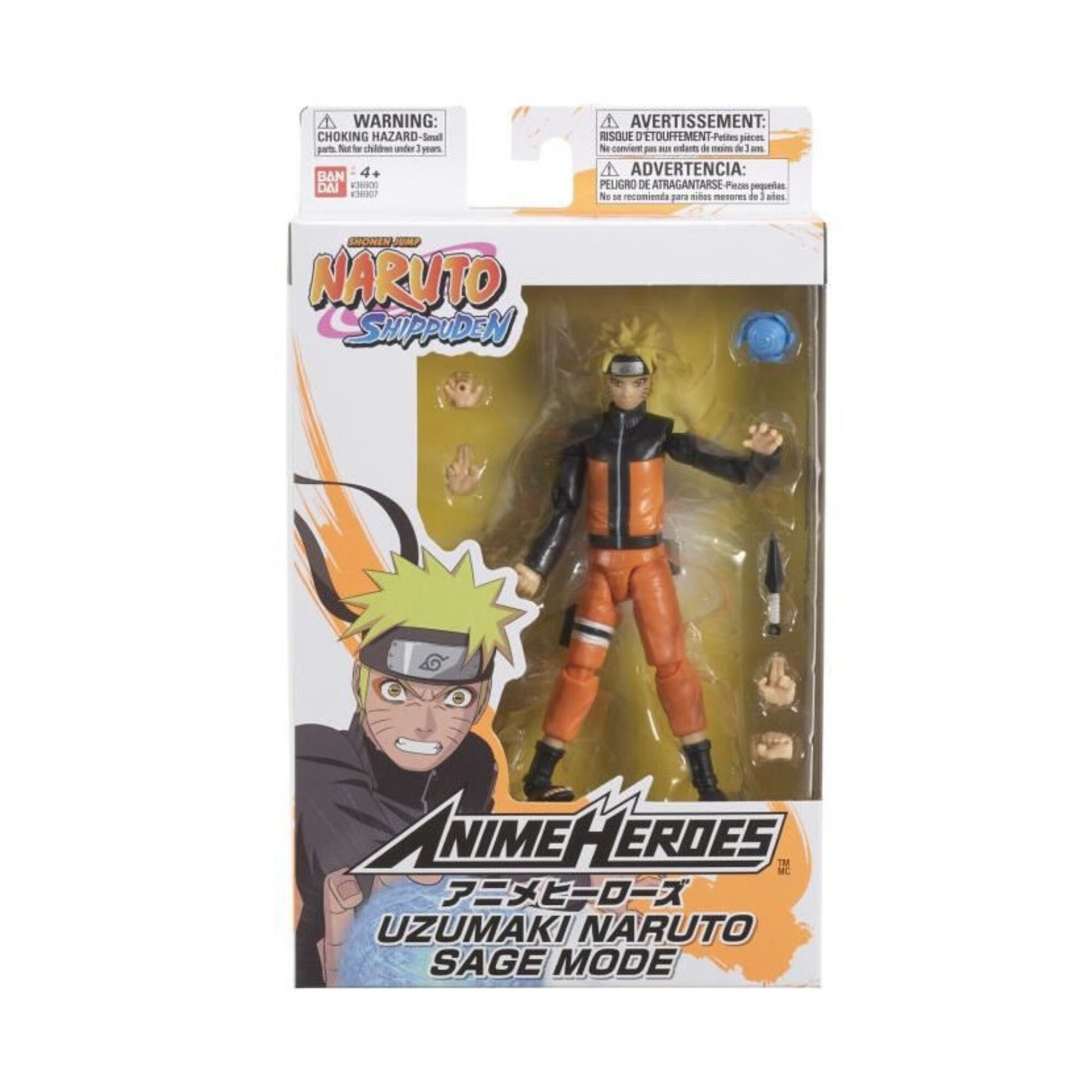 ANI Figurine Naruto - Naruto Mode Hermite - Neuf