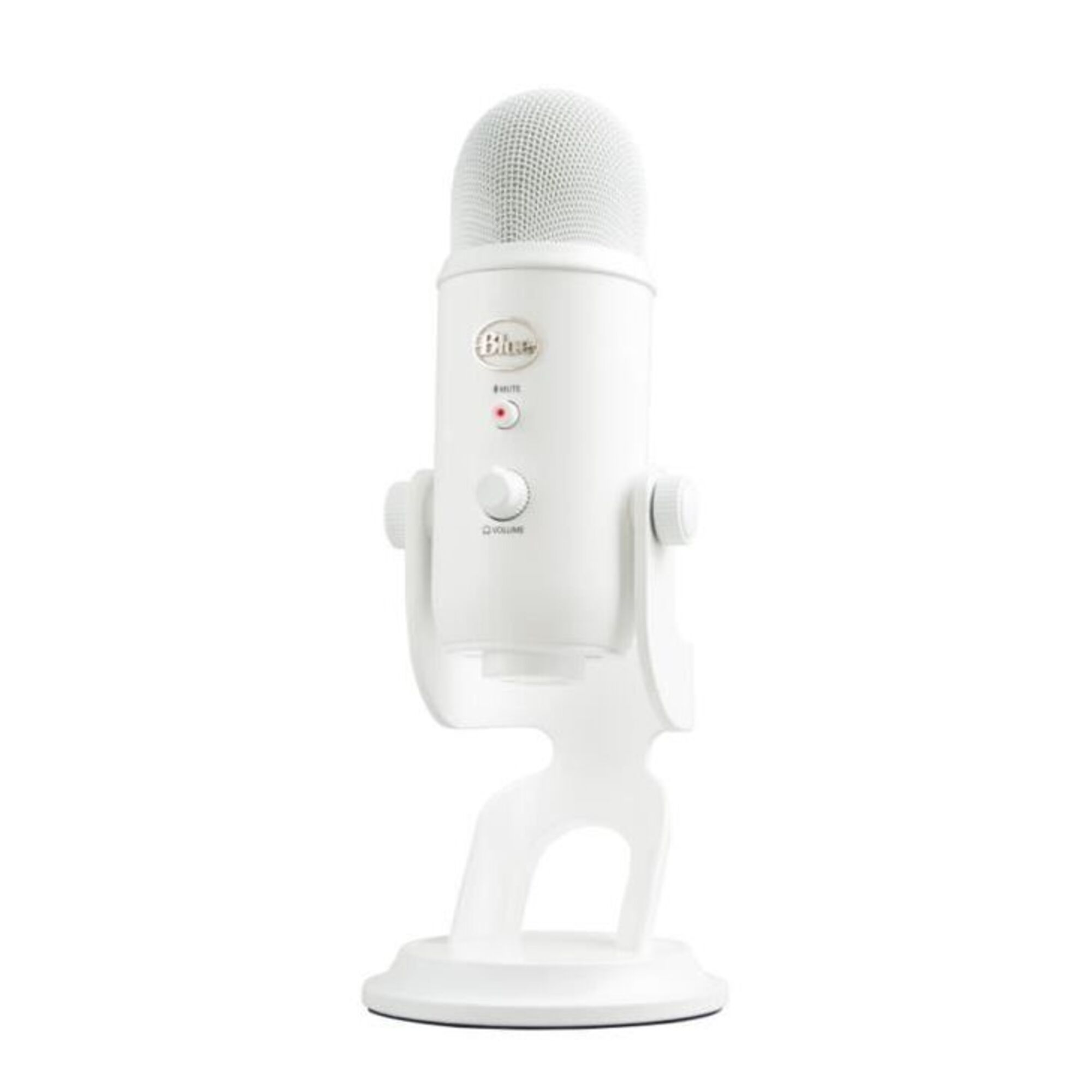 Microphone USB - Blue Yeti - Pour Enregistrement, Streaming, Gaming, Podcast sur PC ou Mac - Blanc - Neuf