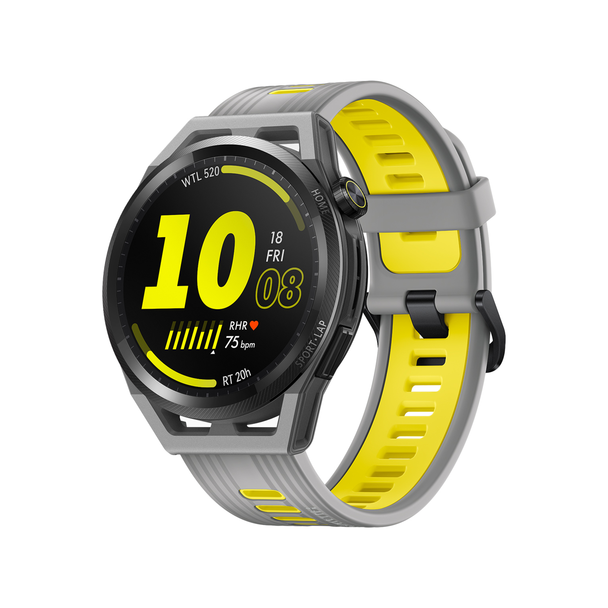 Huawei Watch Gt Runner 46 Mm Montre De Sport Avec Bracelet Taille Du Poignet : 140 210 Mm Affichage 1.43 4 Go Bluetooth Nfc 38.5 G - vue 4