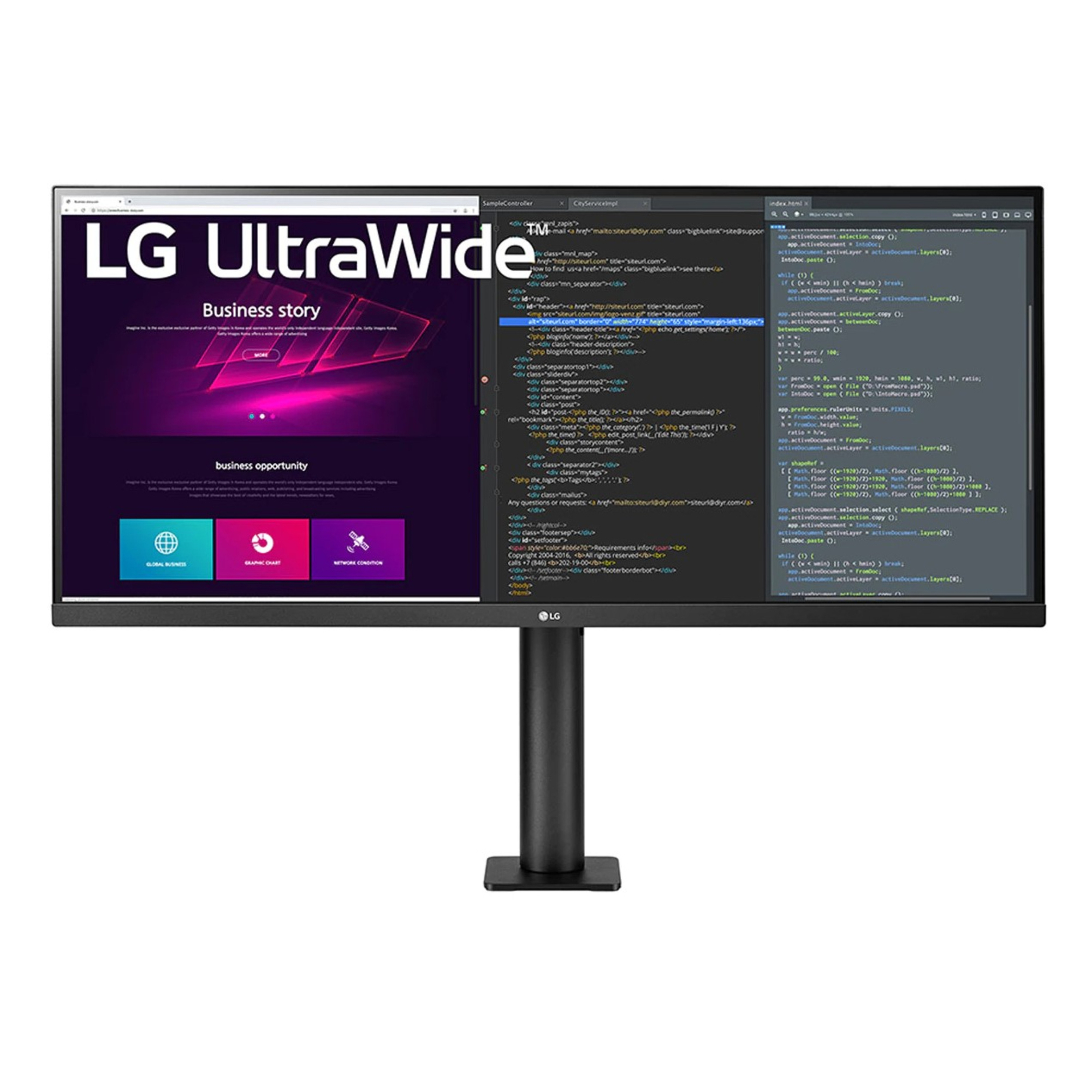 LG 34WN780-B écran plat de PC 86,4 cm (34 ) 3440 x 1440 pixels UltraWide Quad HD LED Noir - Neuf