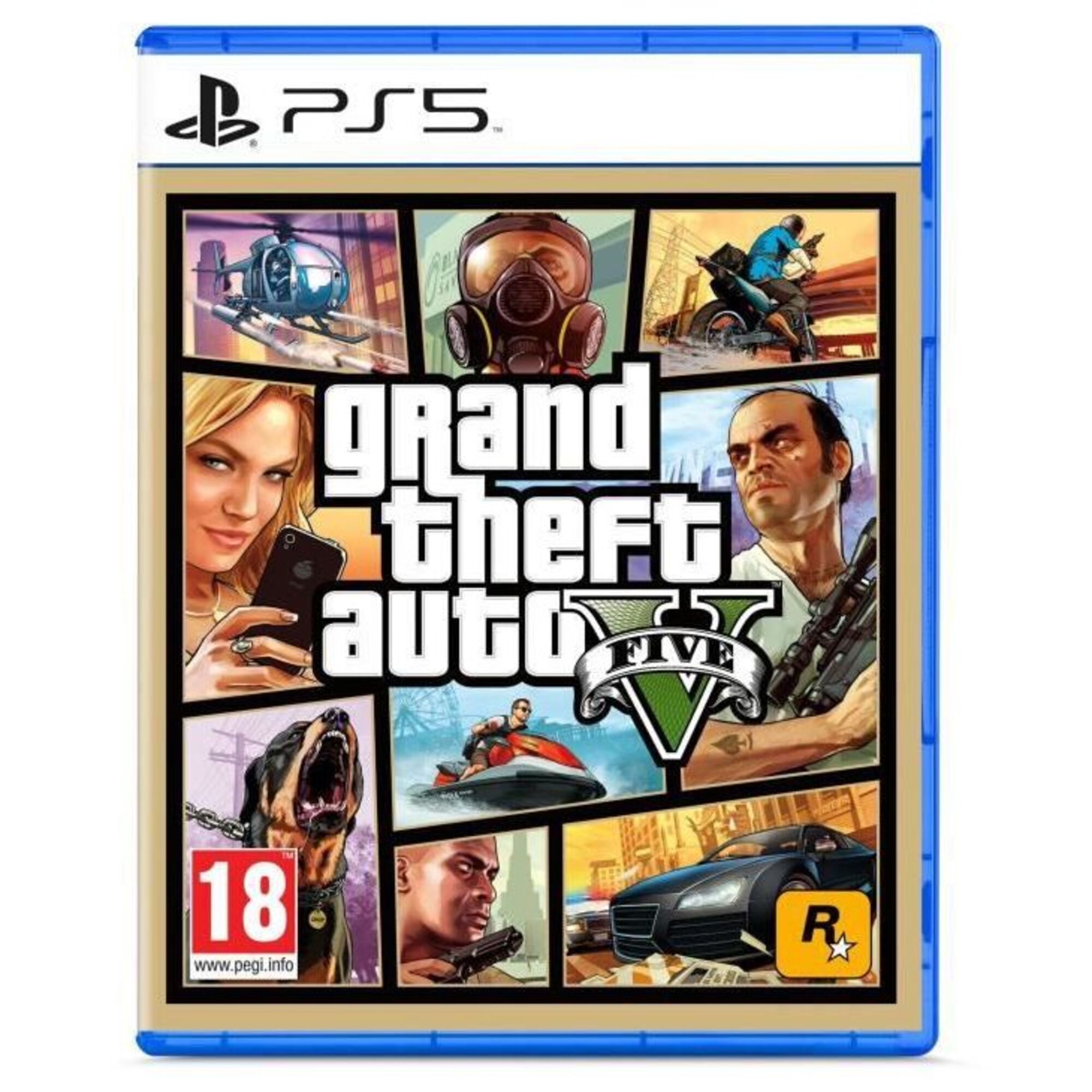 GTA V Jeu PS5 - Neuf