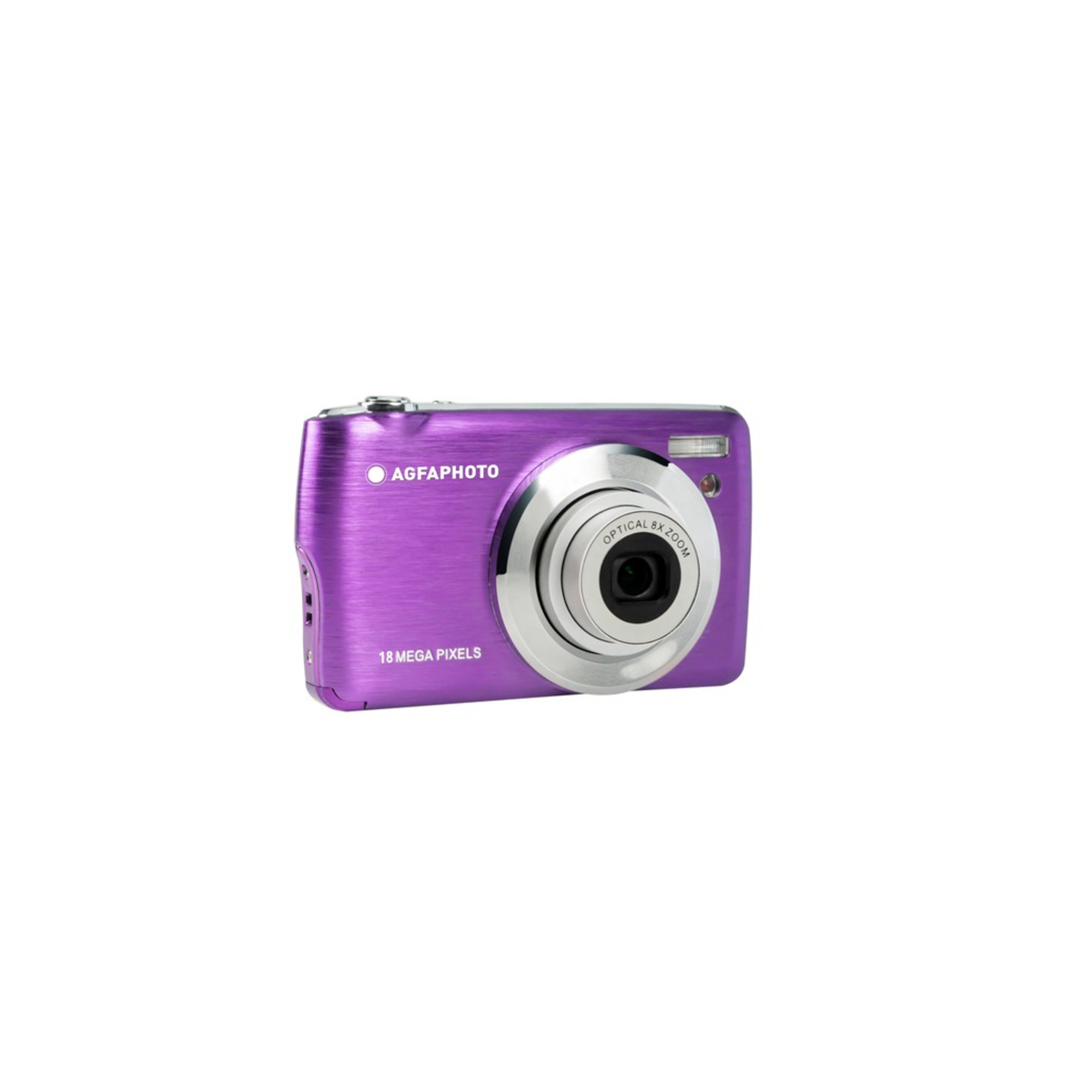 Appareil Photo Numérique Compact Agfa Photo Realishot Dc8200Pr Violet Housse + Carte Sd 16Go Incluses