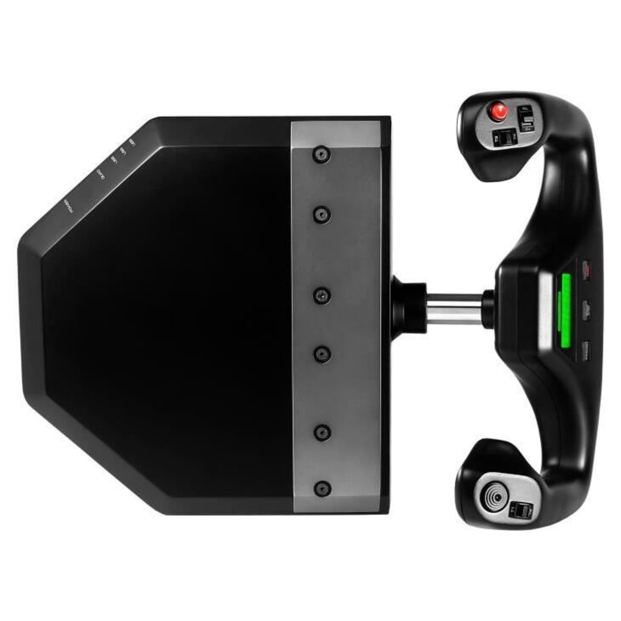 Logitech G Flight Yoke System Noir USB 2.0 simulation de vol Analogique/Numérique PC - Neuf