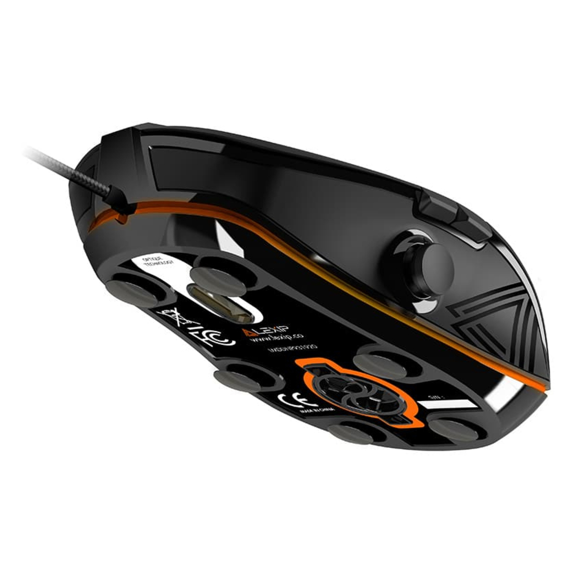 Souris Lexip Np93 Neptunium Alpha – Filaire, 12000 DPI, Joystick Interne - vue 3