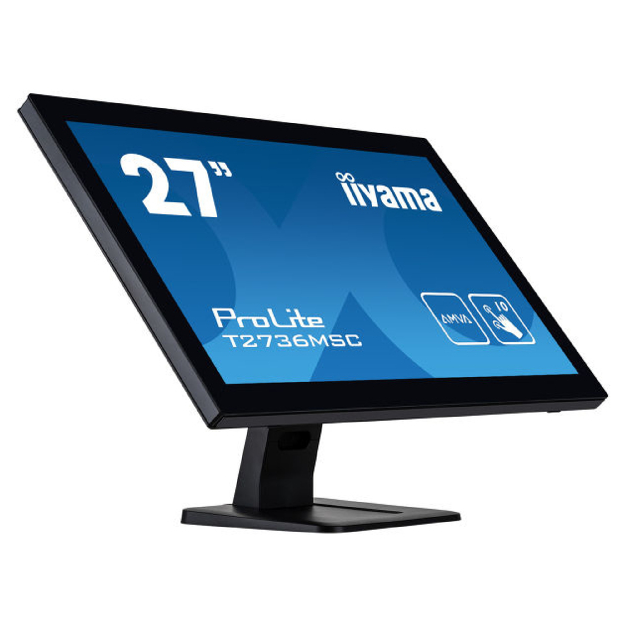 iiyama ProLite T2752MSC-B1 écran plat de PC 68,6 cm (27 ) 1920 x 1080 pixels Full HD LED Écran tactile Noir - Neuf