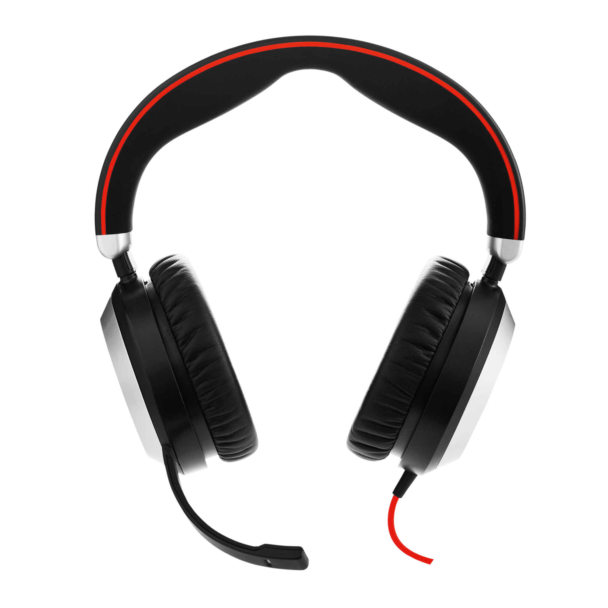 Jabra Evolve 80 UC Stereo Casque Avec fil Arceau BureauCentre d'appels Bluetooth Neuf