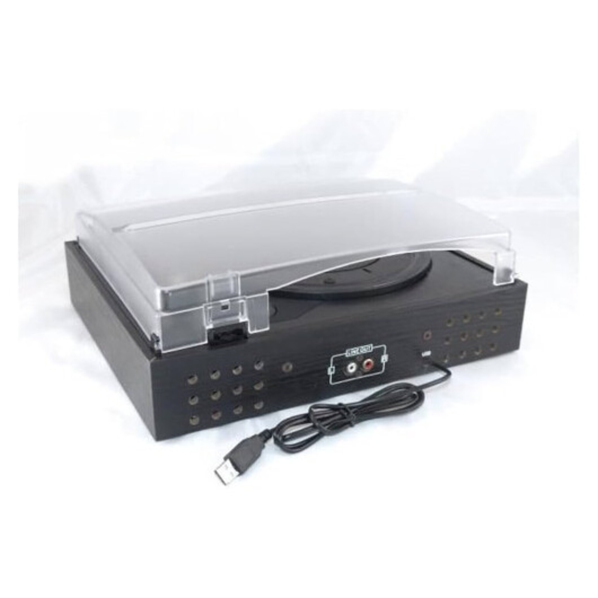 vinyle INOVALLEY TD11 avec disque numérique USB et haut parleurs intégrés - vue 3