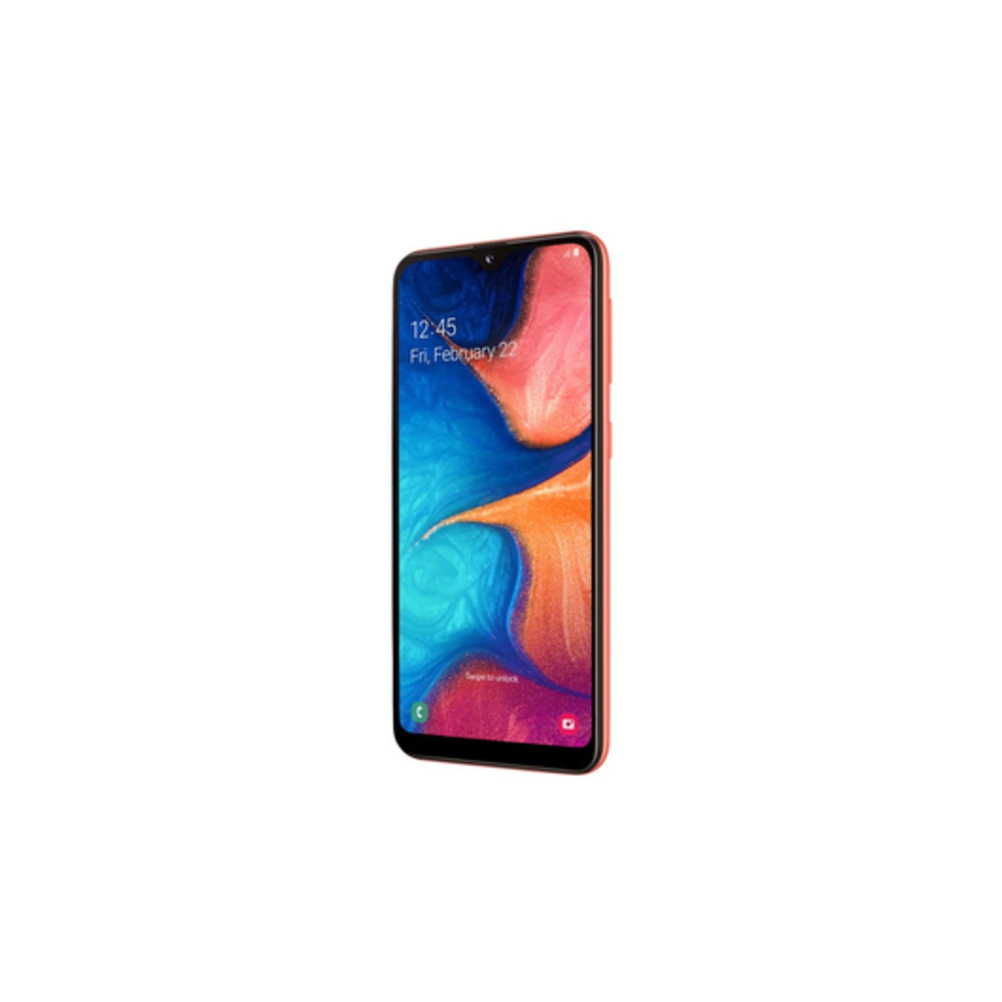 Galaxy A20e (2019) 32 Go, Corail, débloqué - Très bon état