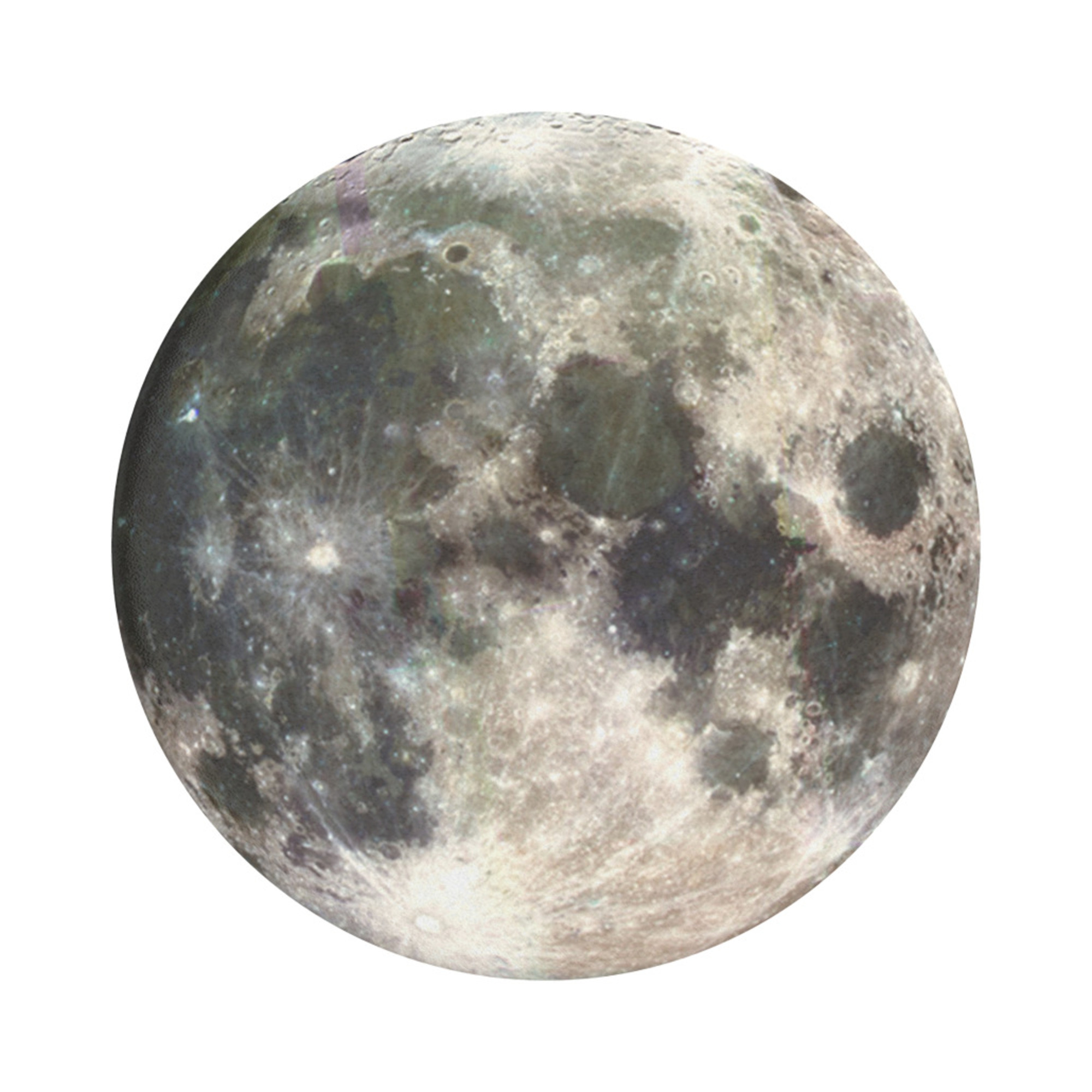 POPSOCKETS  PopGrip - Support et Grip pour Smartphone et Tablette avec Un Top Interchangeable - Moon