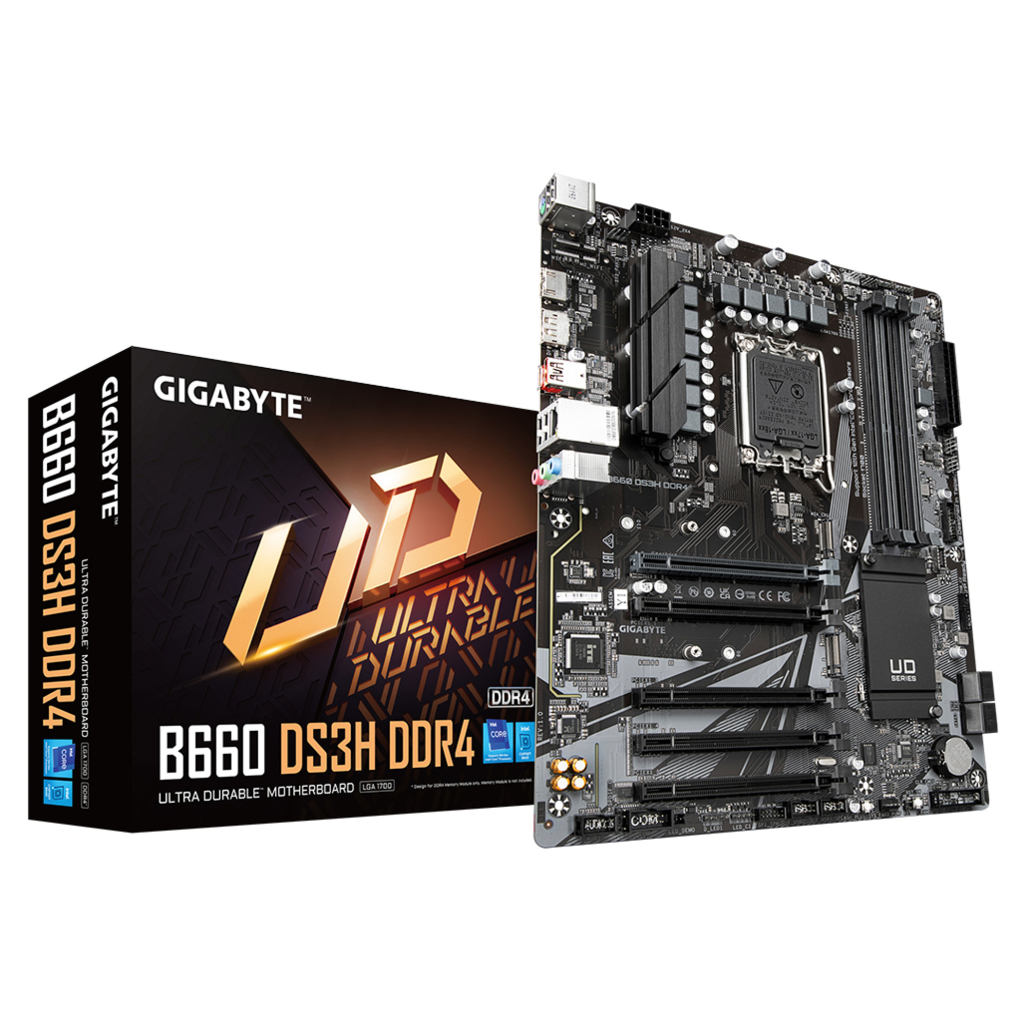 GIGABYTE B660 DS3H DDR4 carte mère Intel B660 LGA 1700 ATX Neuf