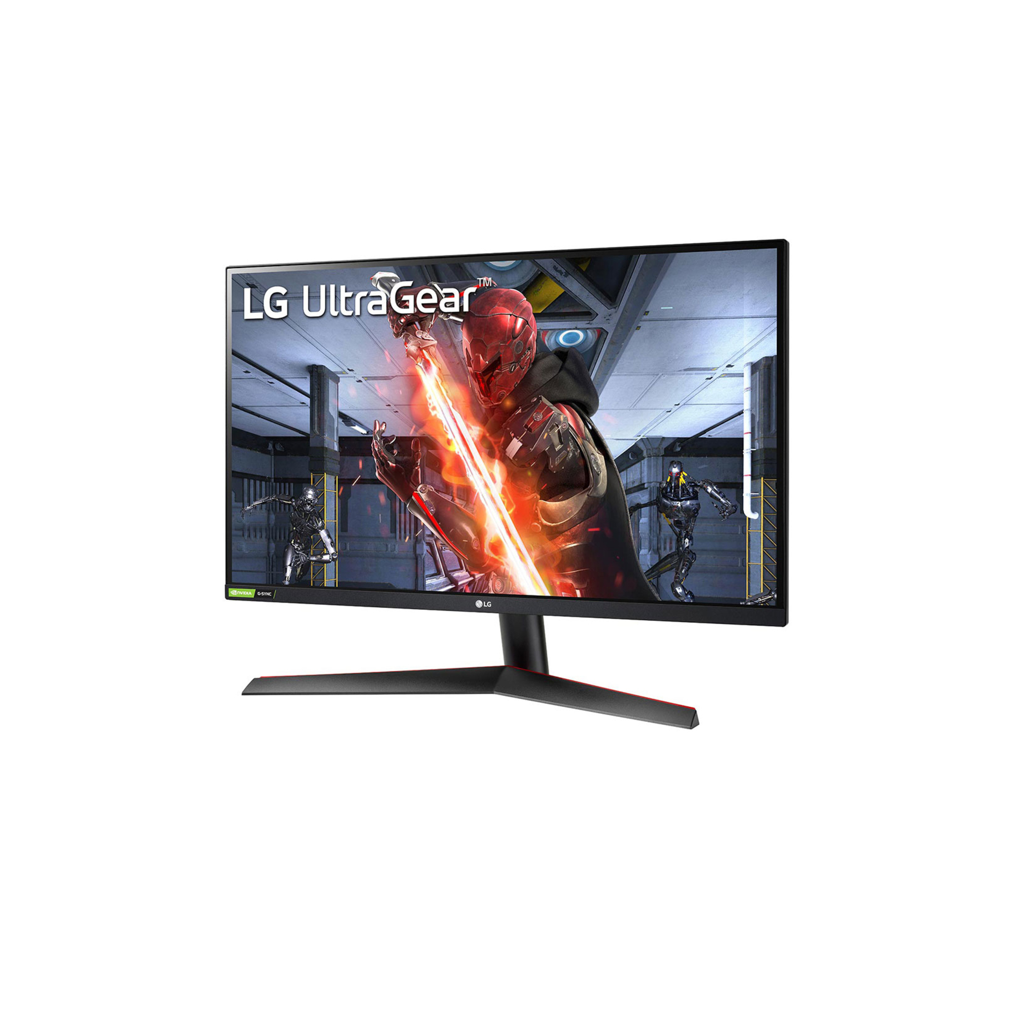 LG 27GN800-B LED display 68,6 cm (27 ) 2560 x 1440 pixels Quad HD Noir, Rouge - Neuf