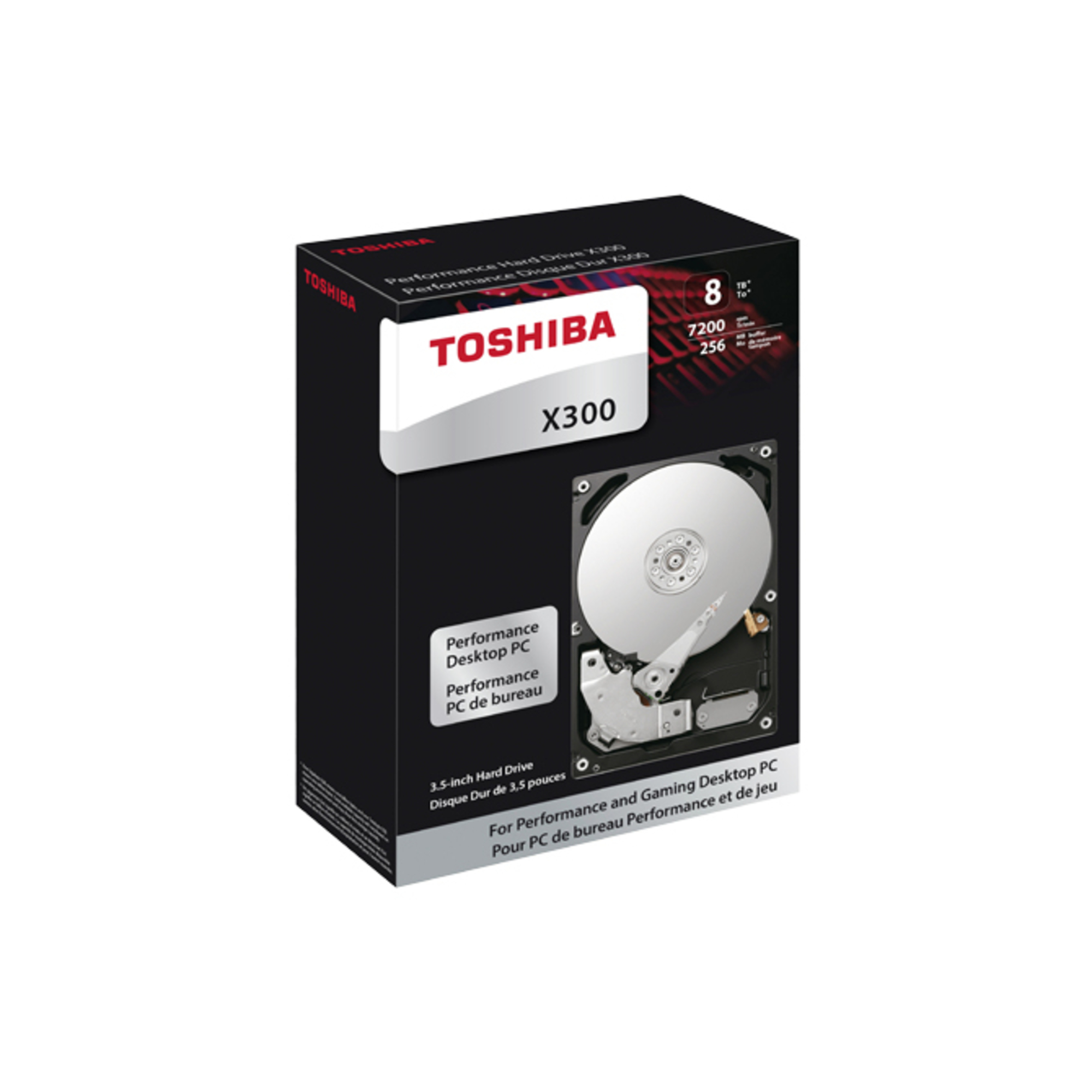 Toshiba N300 disque dur 10 To 7200 trmin 256 Mo 3.5 SATA Neuf - vue 4