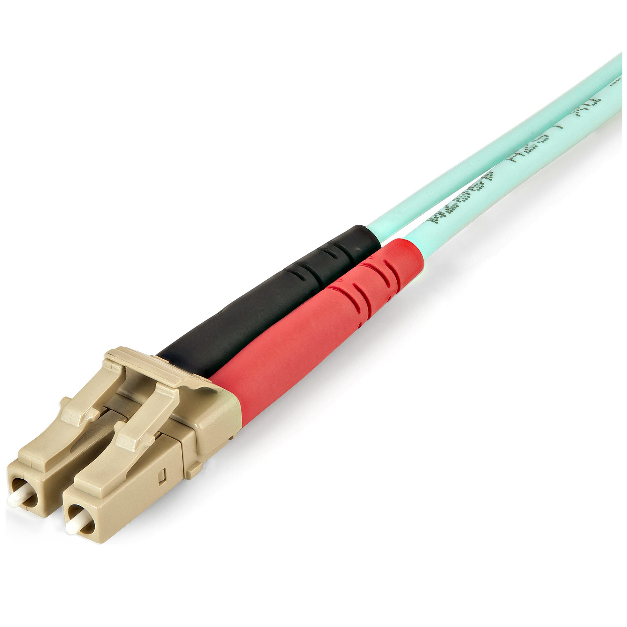 Startech.com Turquoise Câble Fibre Optique Multimode 5M Lc/Upc À Lc/Upc Om4, 50/125 - Câble Réseau - Lc Multi-Mode (M) Pour Lc Multi-Mode (M) - 5 M - Fibre Optique - Duplex - Image 2