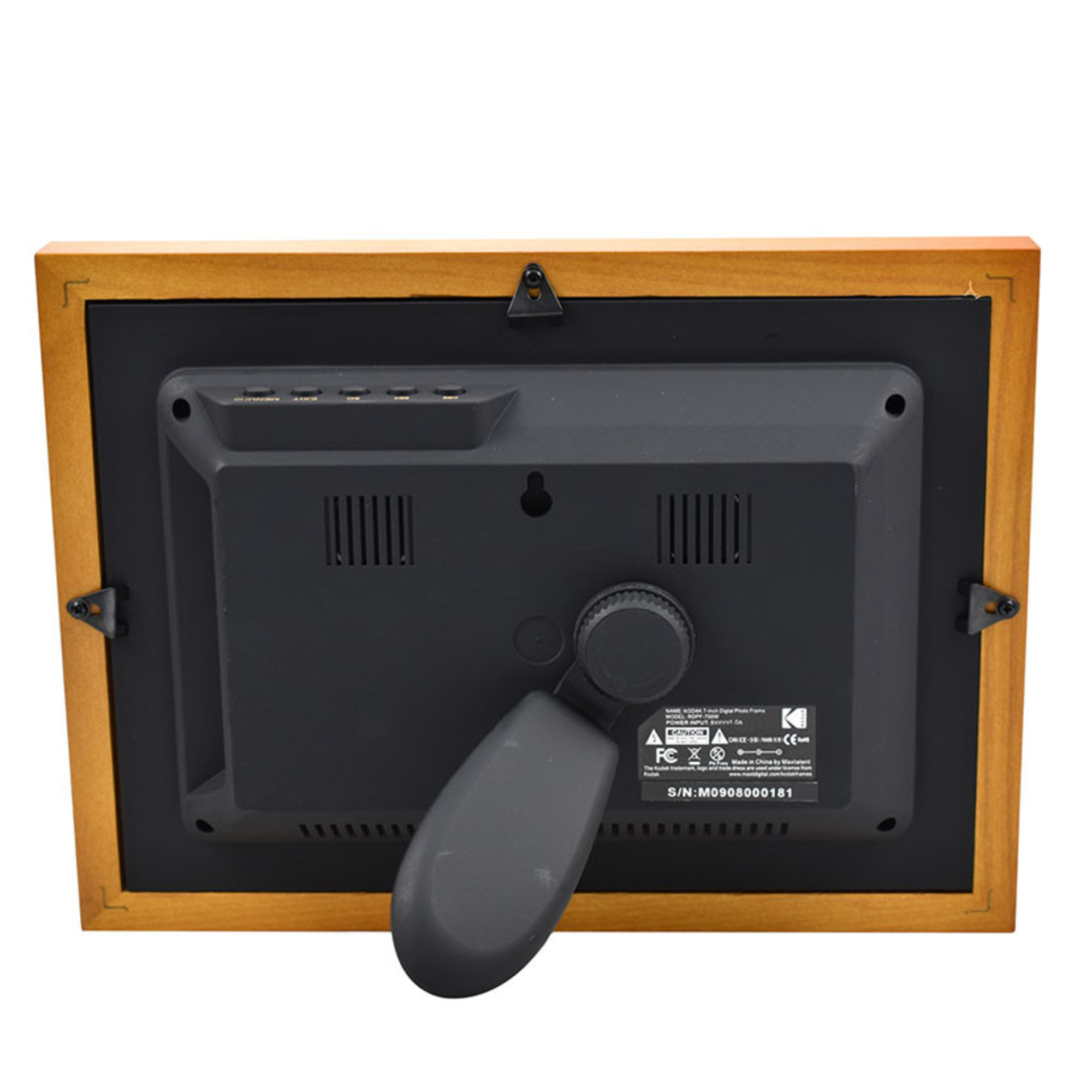 Cadre photo numérique 10' cadre bois - vue 3
