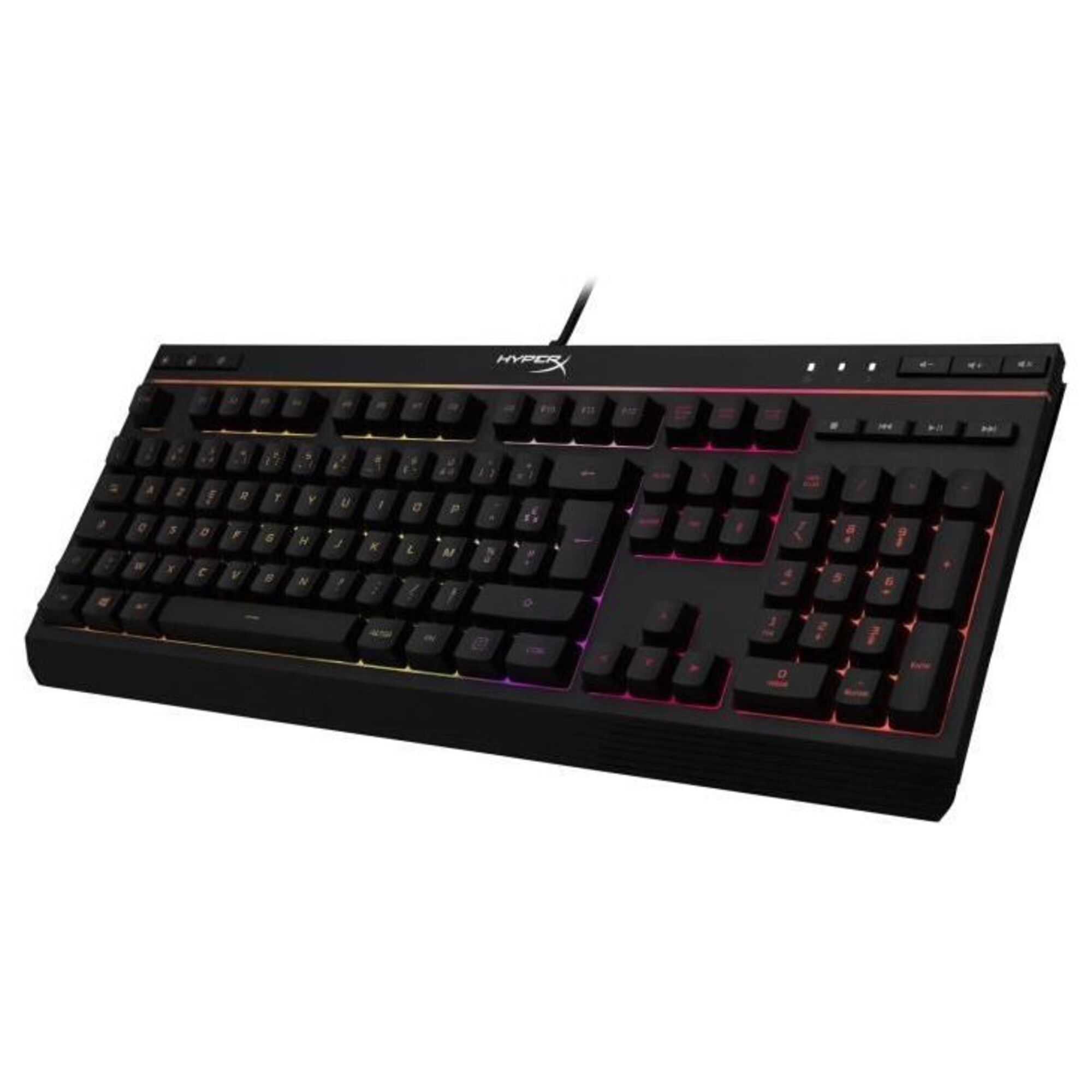 HyperX RGB core en alliage - Clavier de jeu (disposition FR) - Neuf