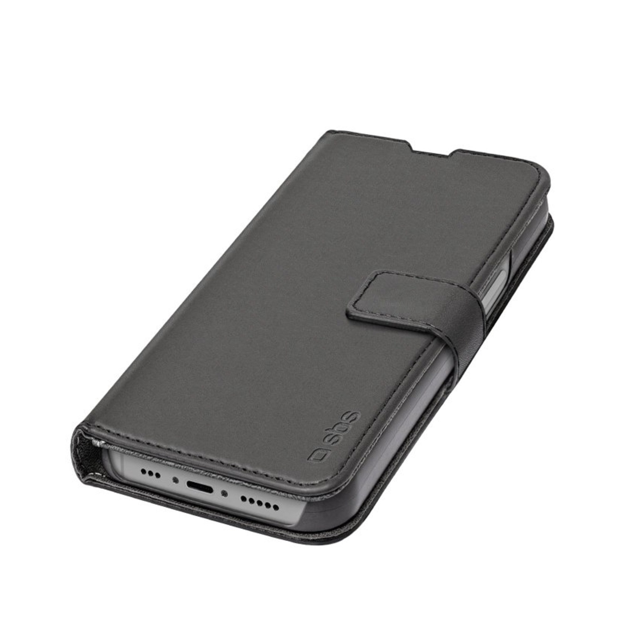 SBS Etui fonction stand iPhone 14 Pro Max, Noir - Neuf
