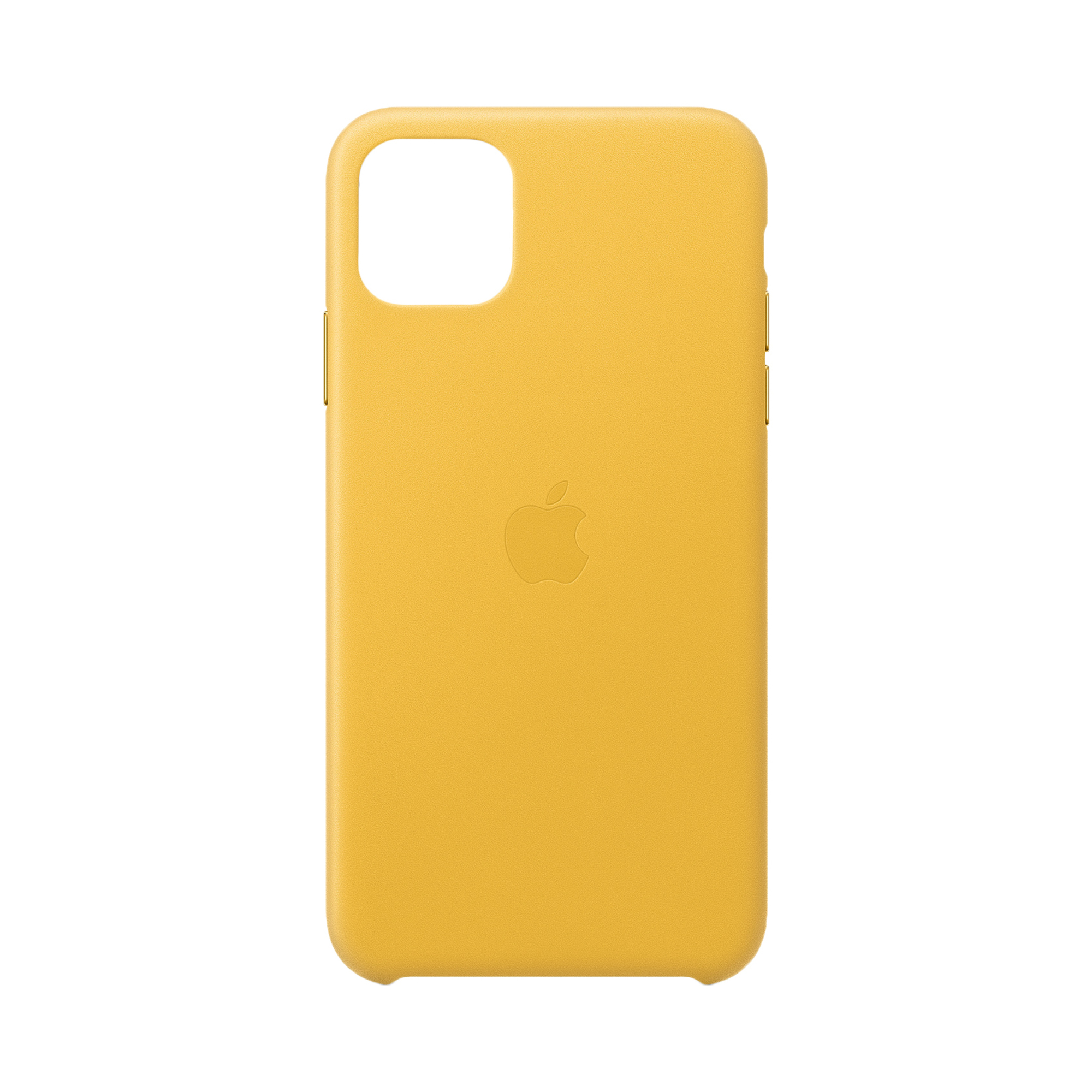 Apple Coque en cuir pour iPhone 11 Pro Max Meyer Lemon - vue 3