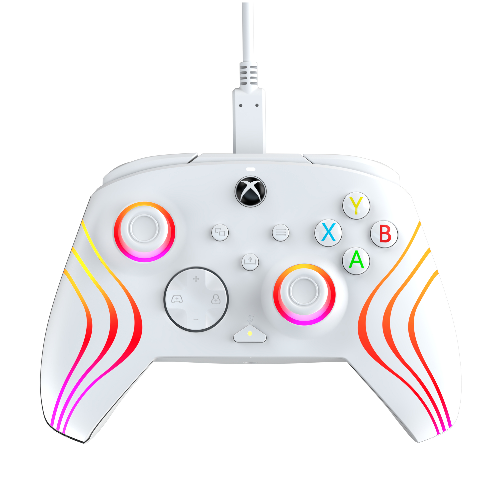 PDP Manette filaire Afterglow Wave: White Pour Xbox Series X|S, Xbox One & Windows 10/11 - Neuf