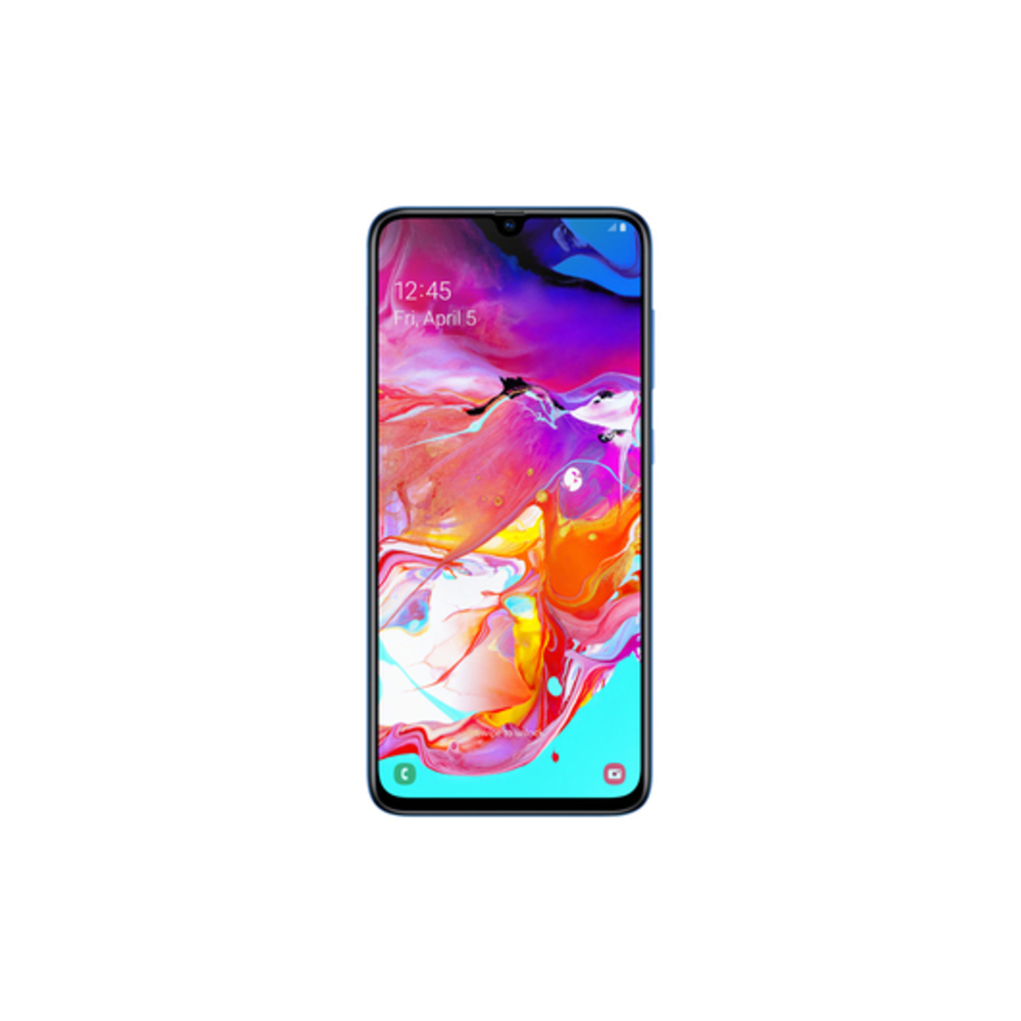 Galaxy A70 (2019) 128 Go, Noir, débloqué - Neuf