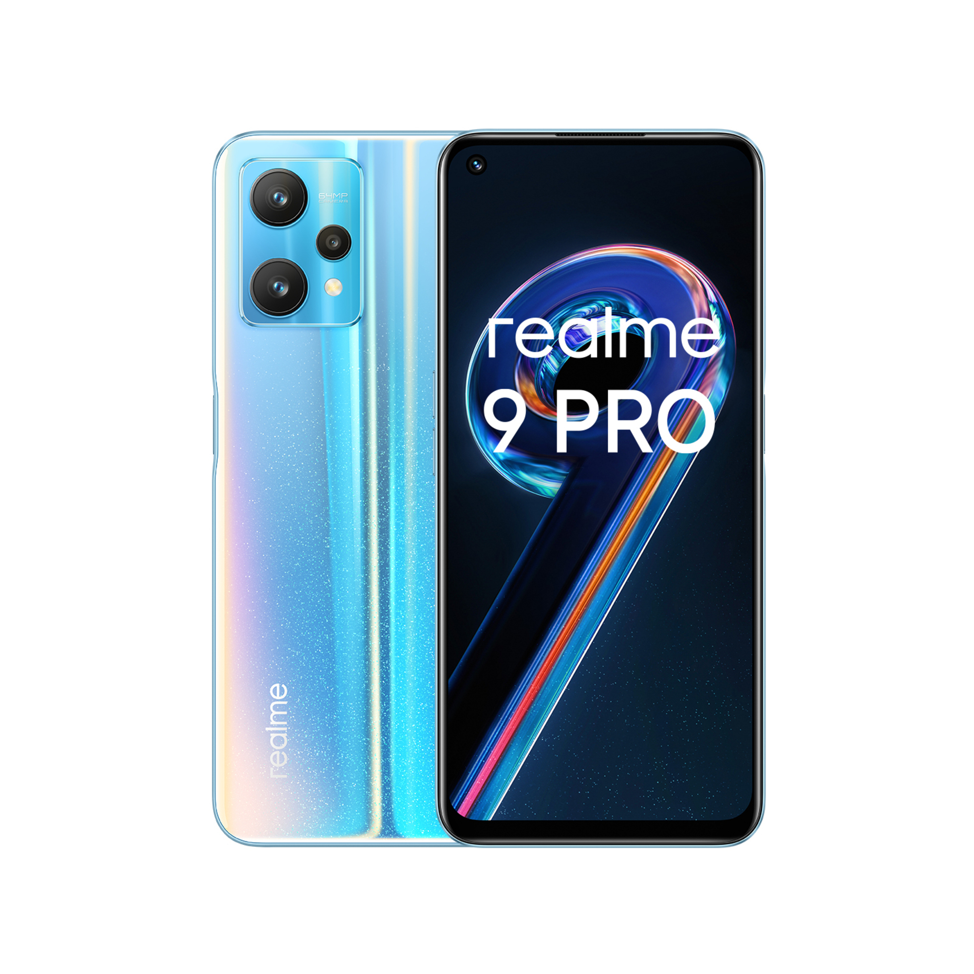 realme 9 Pro (5G) 128 Go, Bleu aube, Débloqué - Neuf