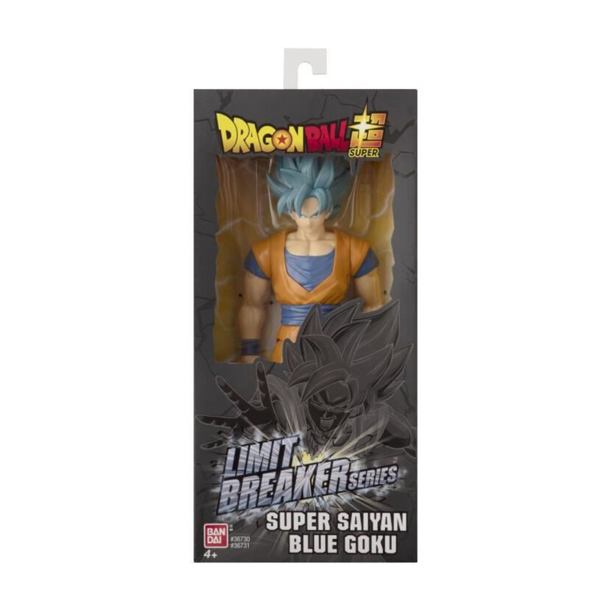 DRAGON BALL SUPER - Figurine Geante Limit Breaker 30 cm - Super Saiyan Goku Blue - Neuf