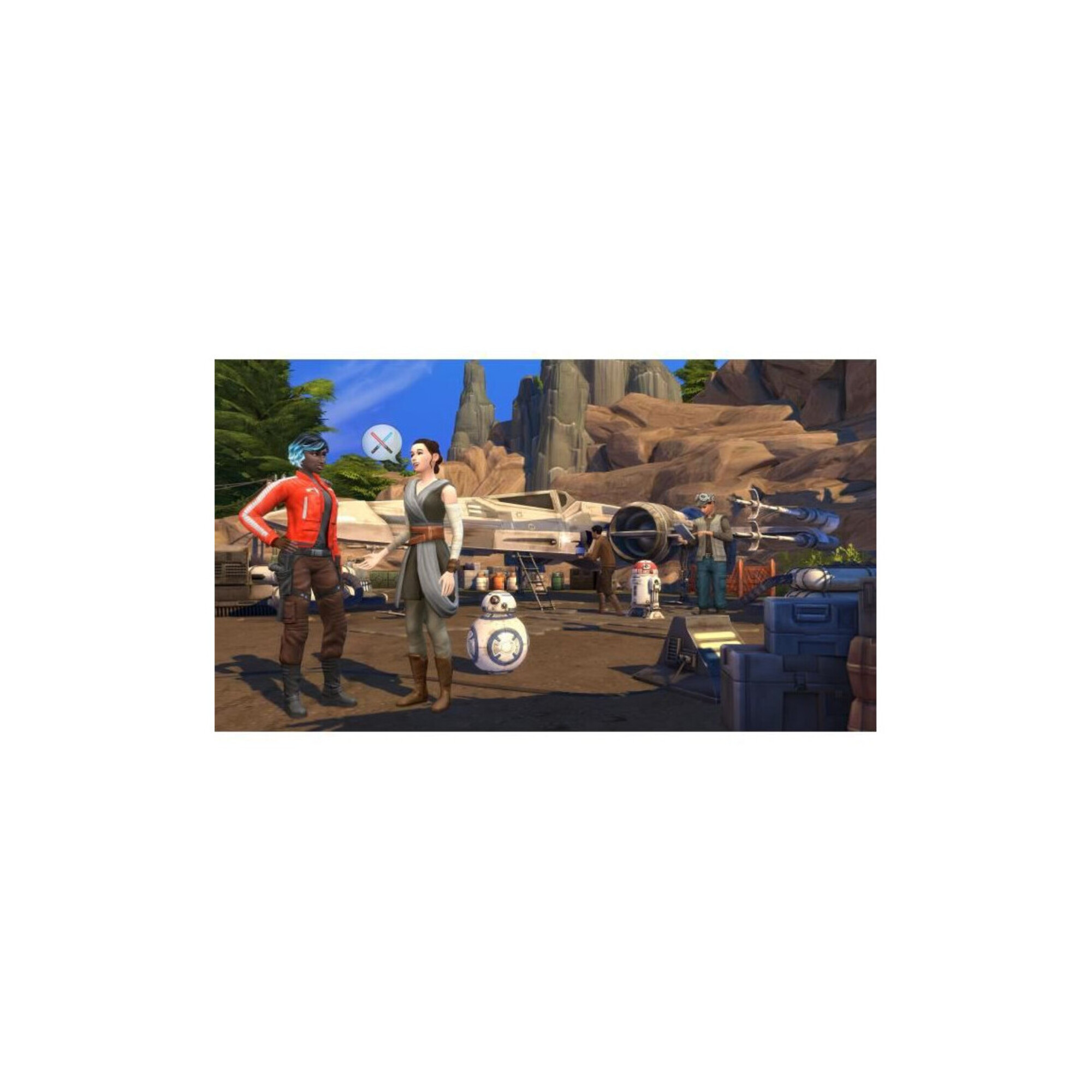 SIMS 4 Jeu PS4 + Star Wars Voyage sur Batuu Extension PS4 - Neuf