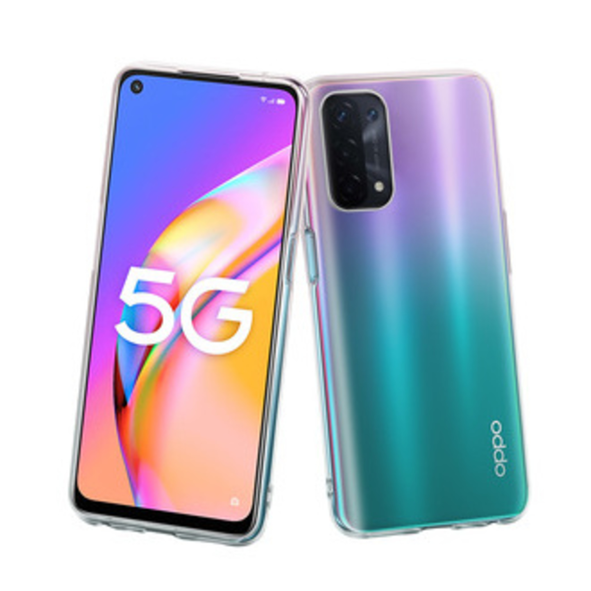 MUVIT Coque  pour Changer Souple Transparente pour Oppo A54