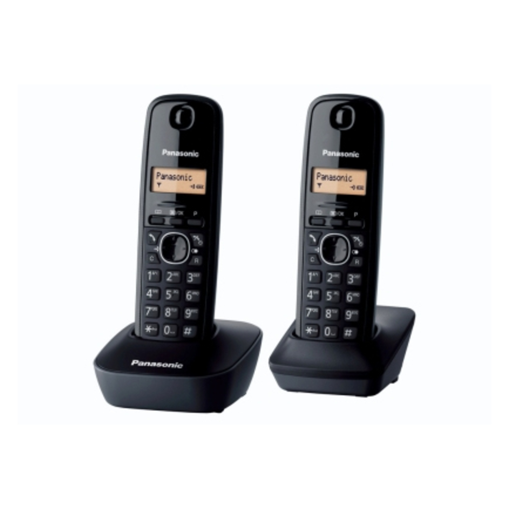 Téléphone Sans Fil Panasonic KX-TG1612FRH – 2 Combinés, ID Appelant, LCD - vue 3